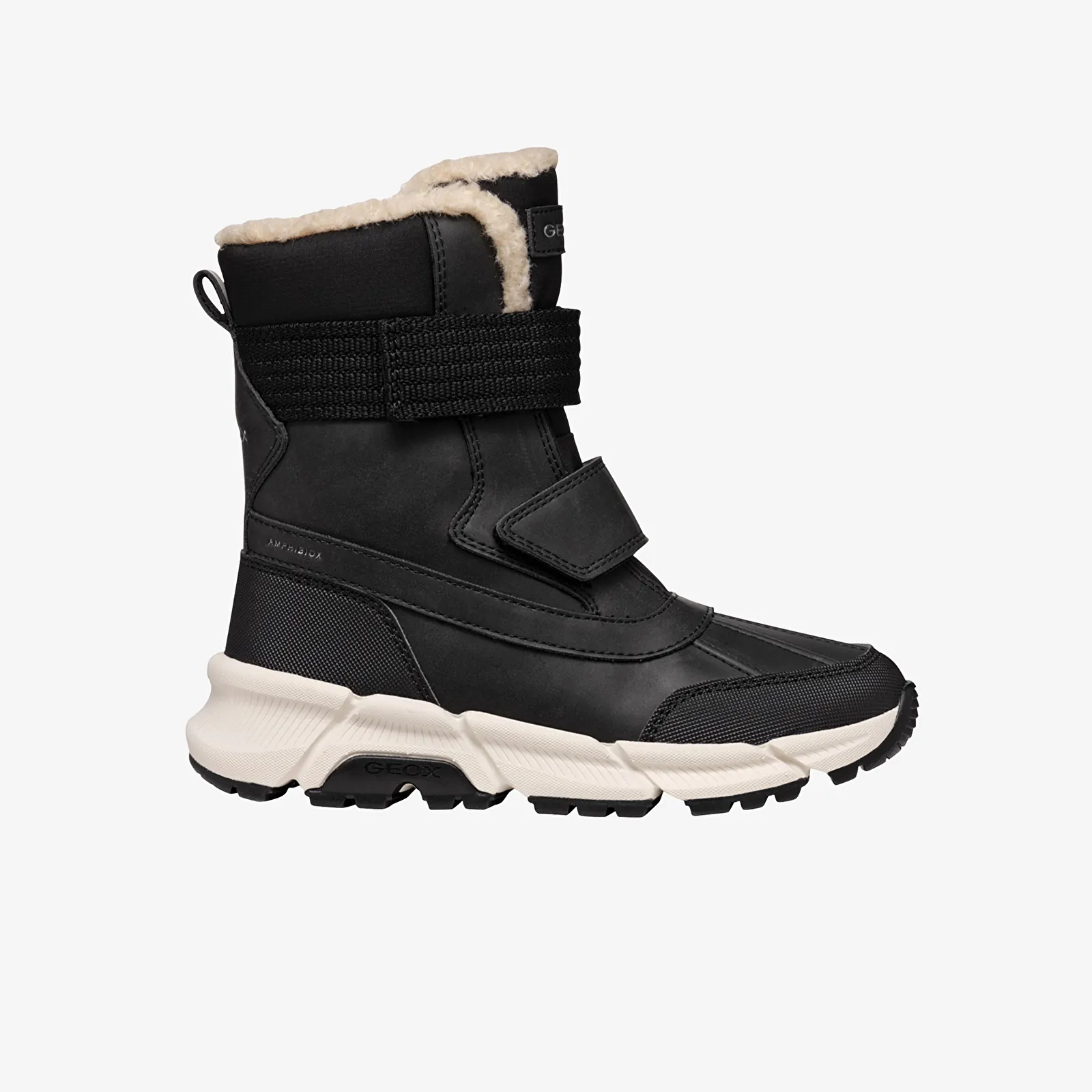 Joggesko og sko for barn Geox Flexyper Plus Black