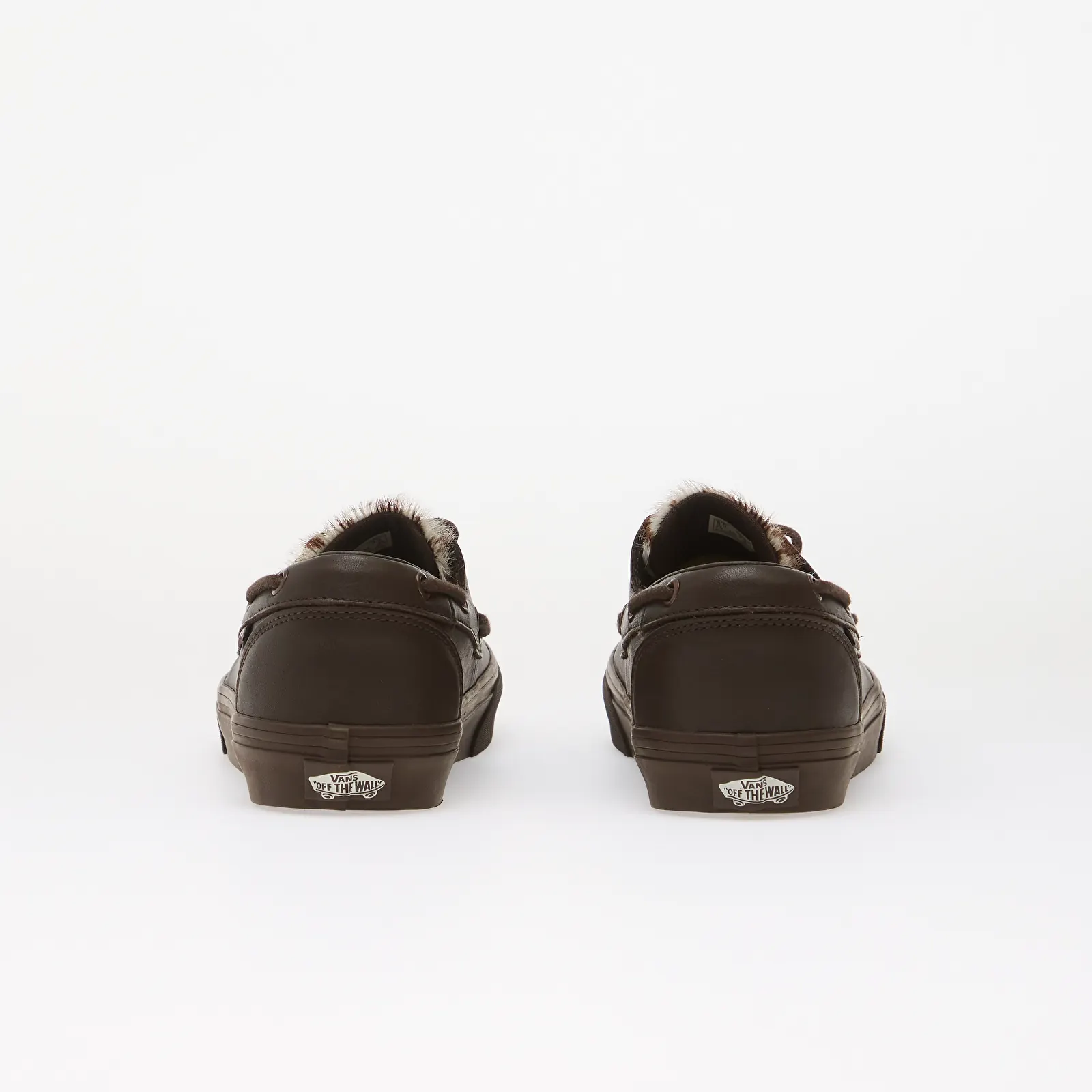 Meeste tossud ja kingad Vans 2-Eyelet Boat Shoe PONY HAIR Dark Brown