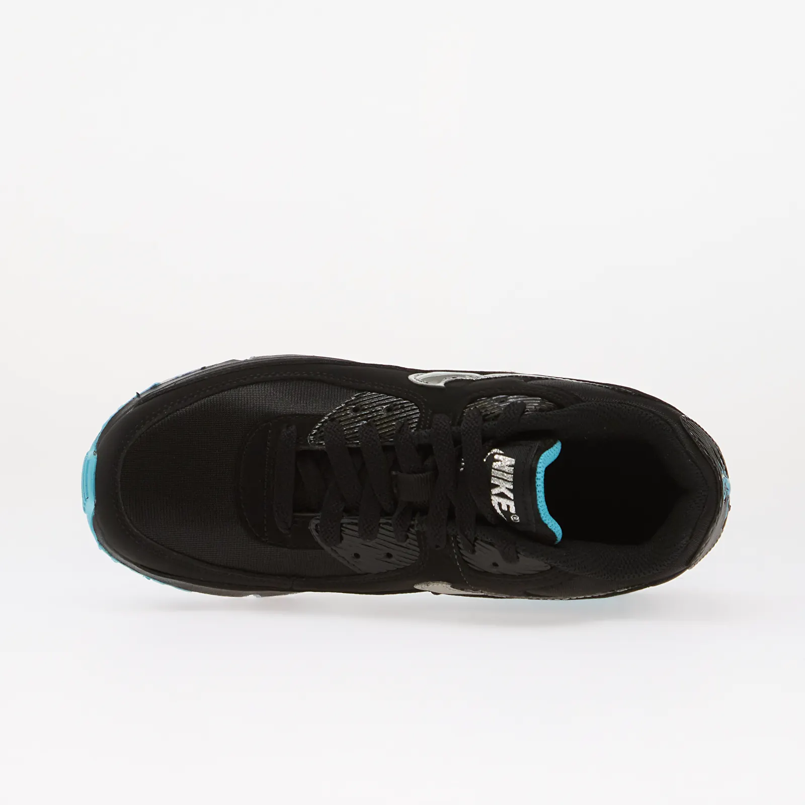 Dječje tenisice i obuća  Nike Air Max 90 SE Kids Black/ Chrome/ Gamma Blue/ Ice