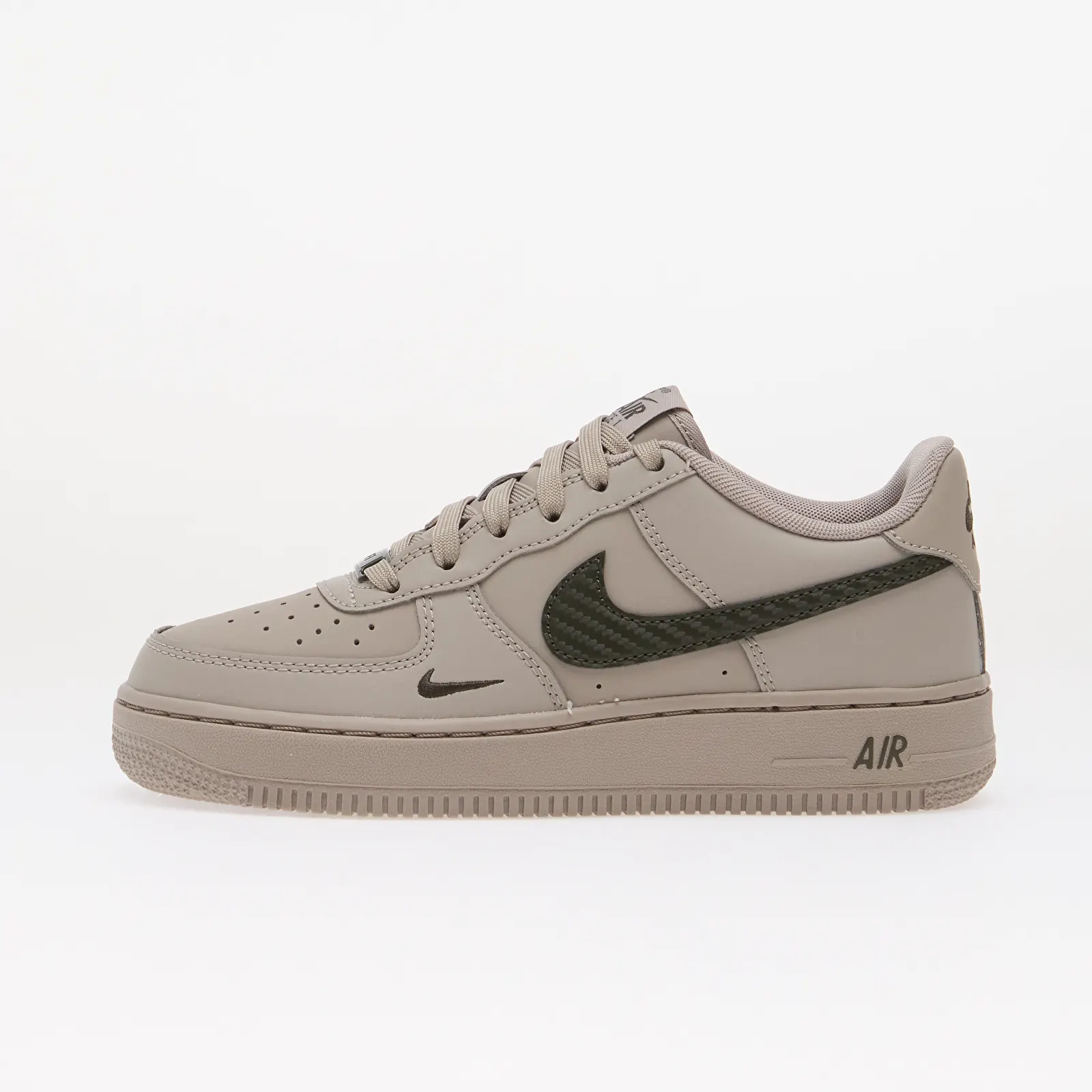 Kids' sneakers and shoes Nike Air Force 1 Tech Essential Kids College Grey/ Newsprint