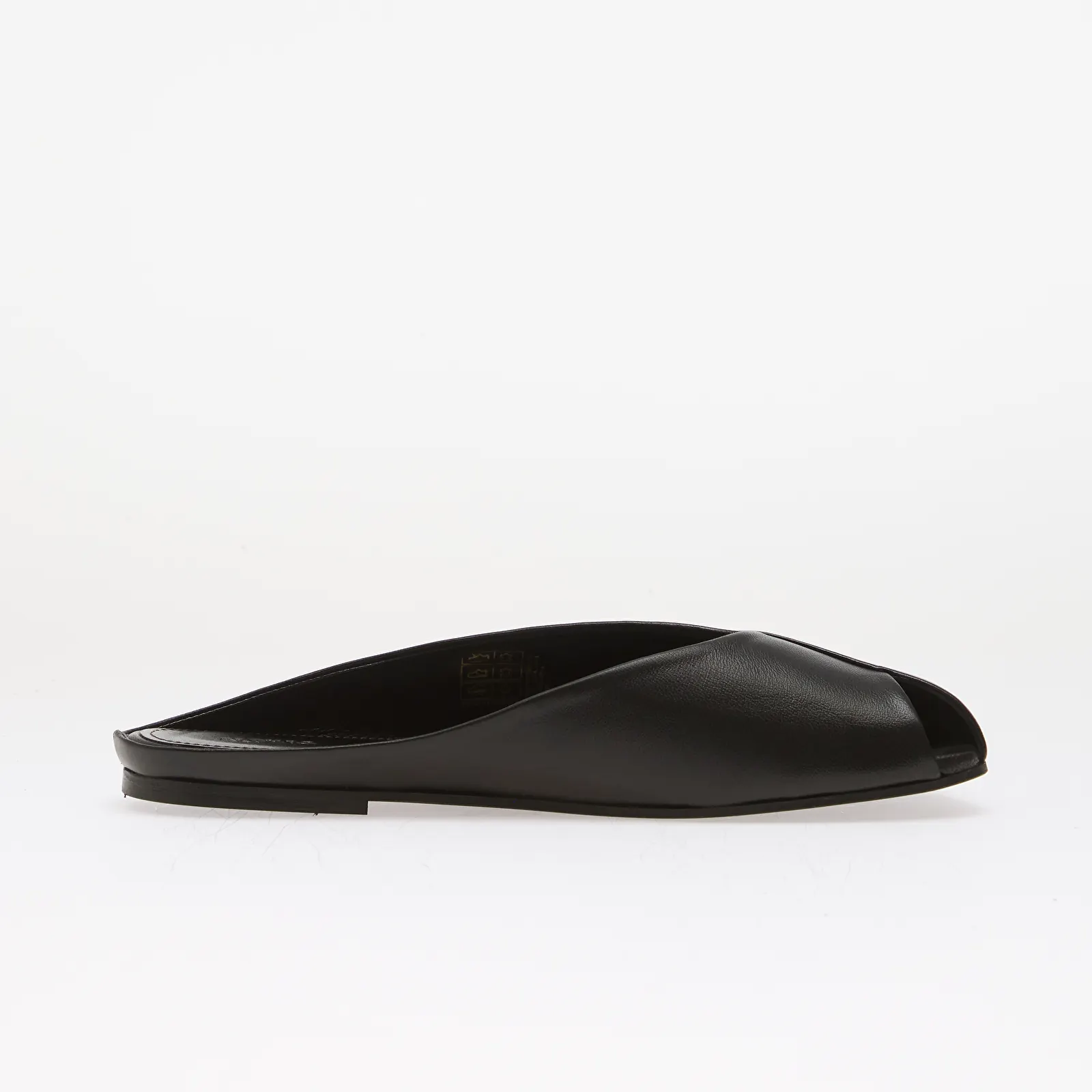 Sneakers donna Alohas Timmy Black Leather Mules Black