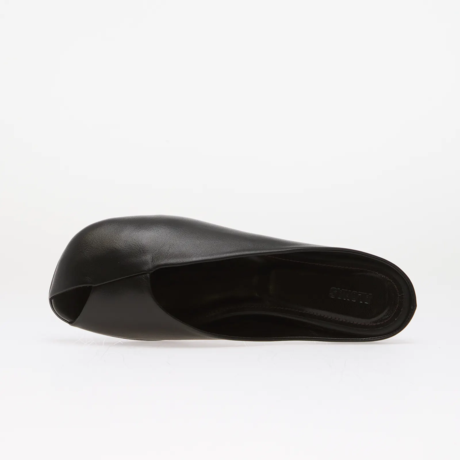Sneakers donna Alohas Timmy Black Leather Mules Black