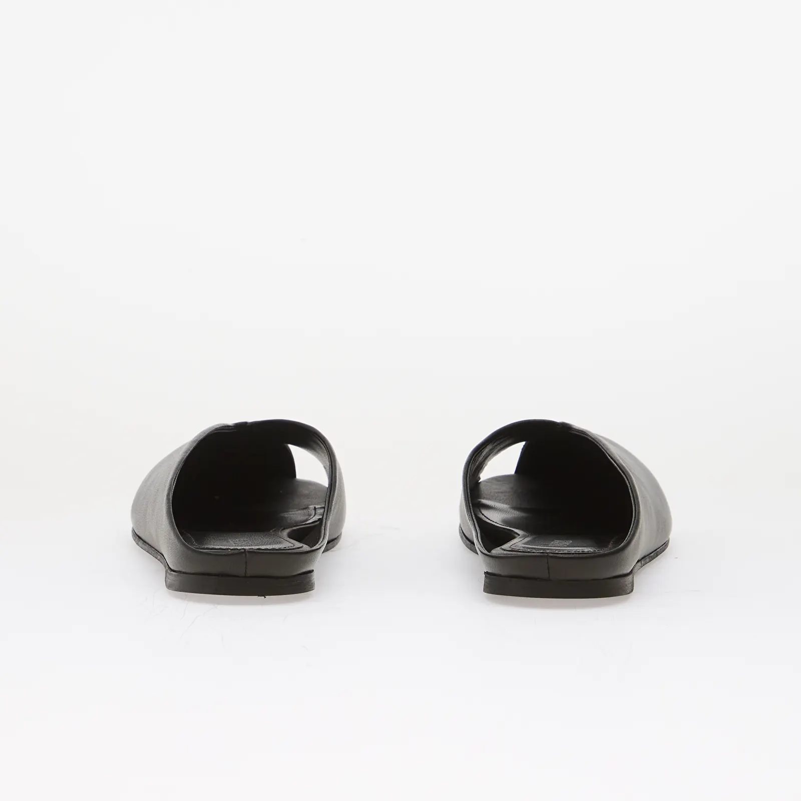 Sneakers donna Alohas Timmy Black Leather Mules Black