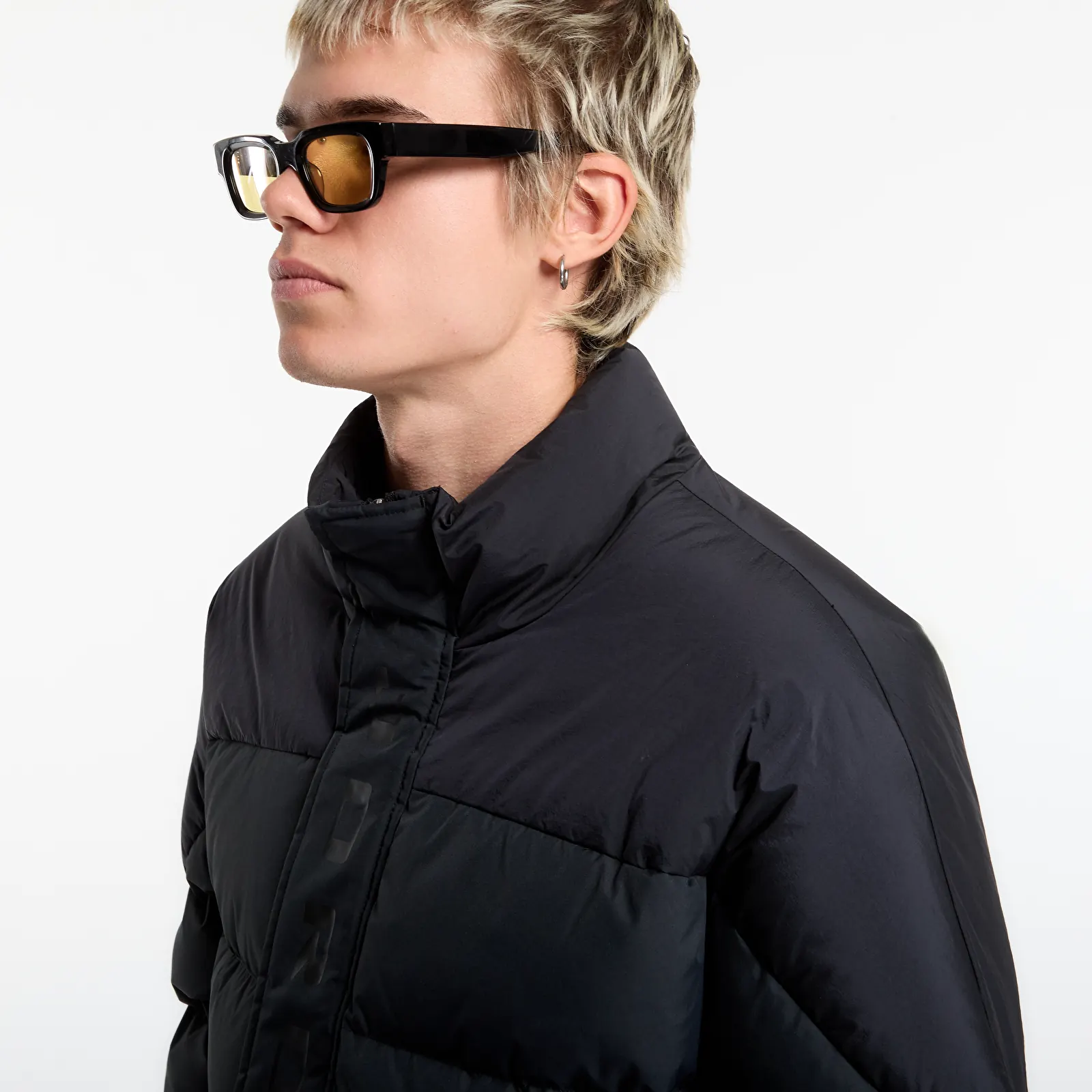 Men's jackets Jordan Flight Men's Down Puffer Jacket Black/ Black/ Black