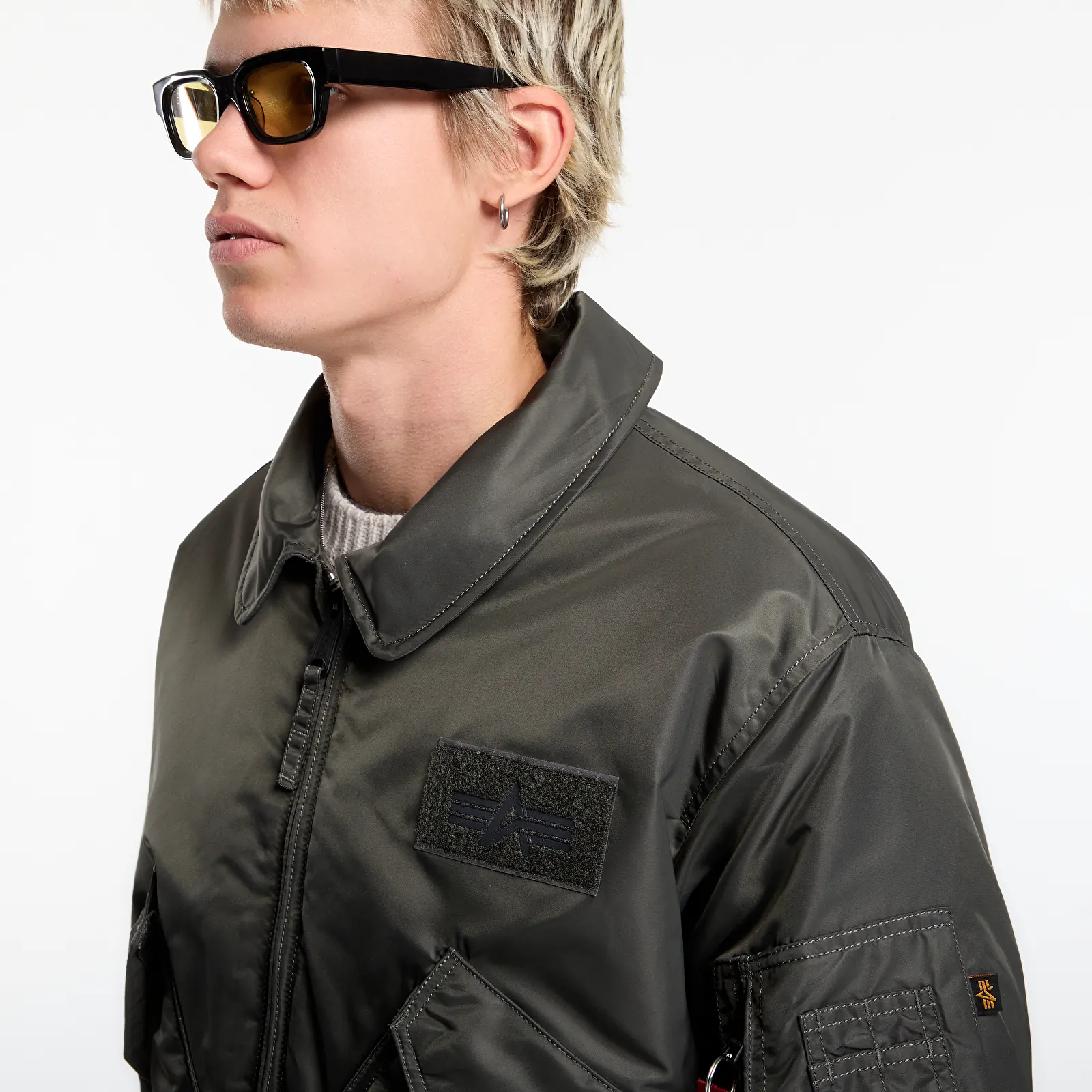 Men's jackets Alpha Industries CWU-45 Heritage Rep. Grey