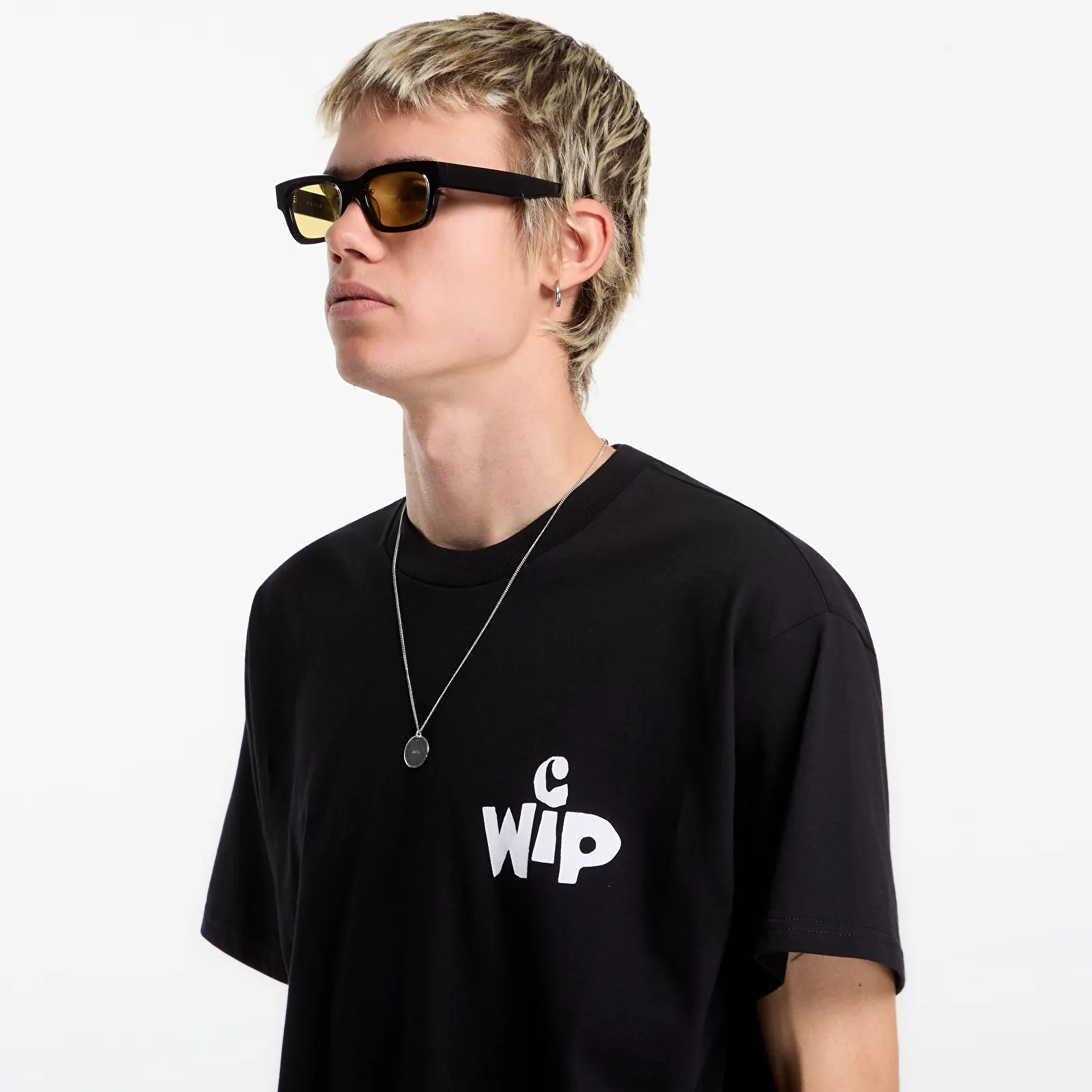 Men's T-shirts Carhartt WIP S/S Cutout T-Shirt UNISEX Black