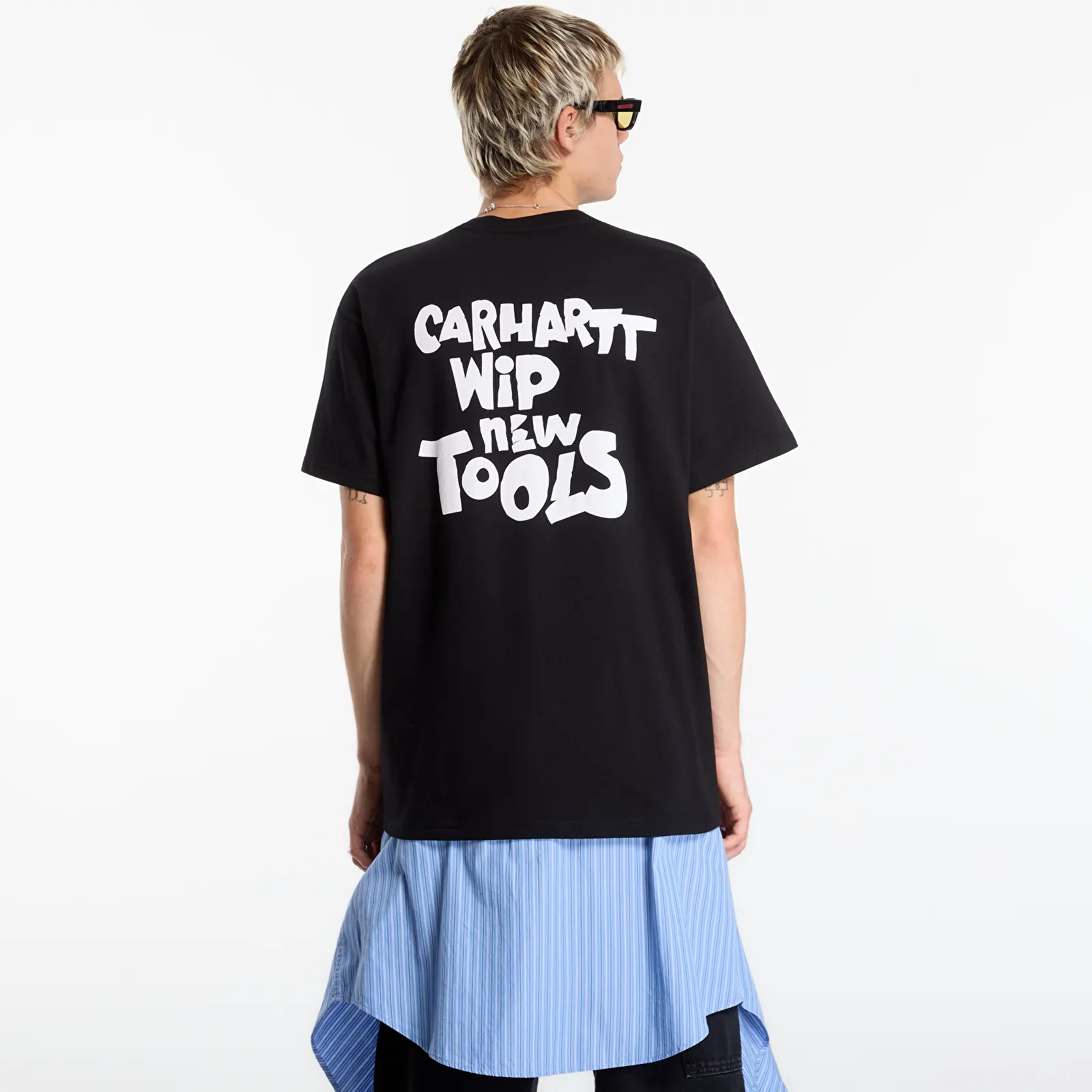 Men's T-shirts Carhartt WIP S/S Cutout T-Shirt UNISEX Black
