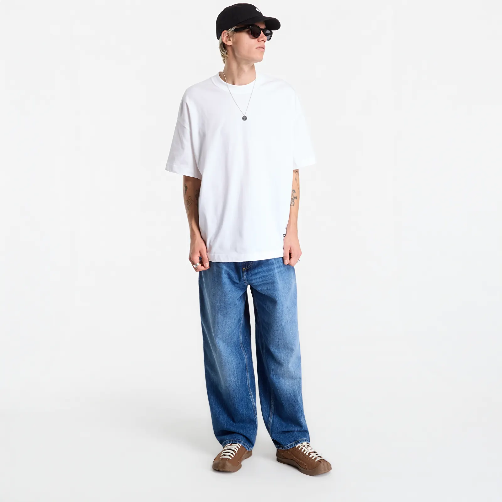 Ανδρικά μπλουζάκια Carhartt WIP S/S Chapter Script T-Shirt UNISEX White/ Black