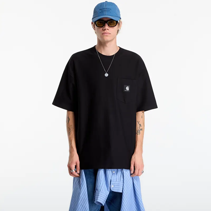 T-shirt Carhartt WIP S/S OG Loose Pocket T-Shirt UNISEX Black