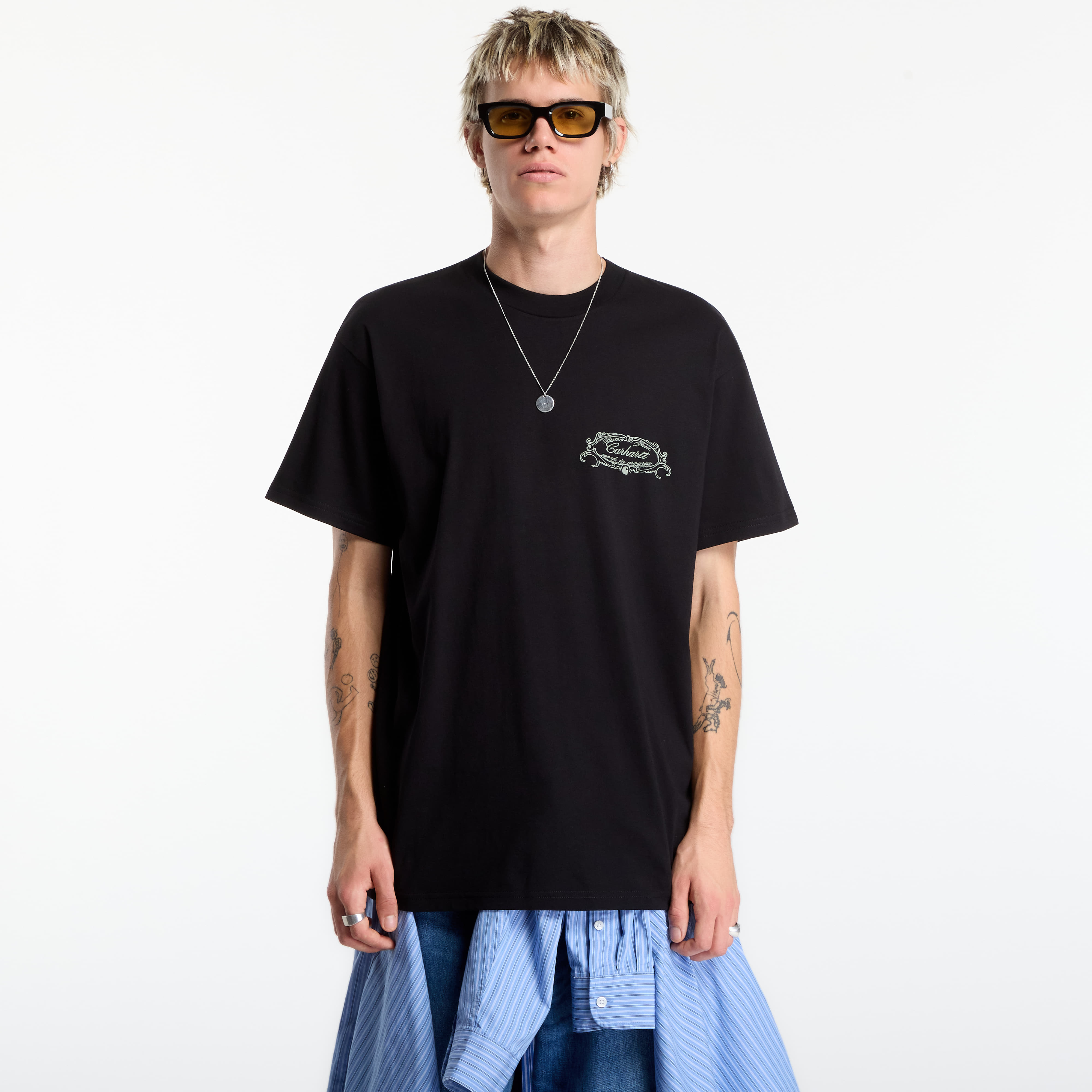 Тениска Carhartt WIP S/S Chez WIP T-Shirt UNISEX Black XXL