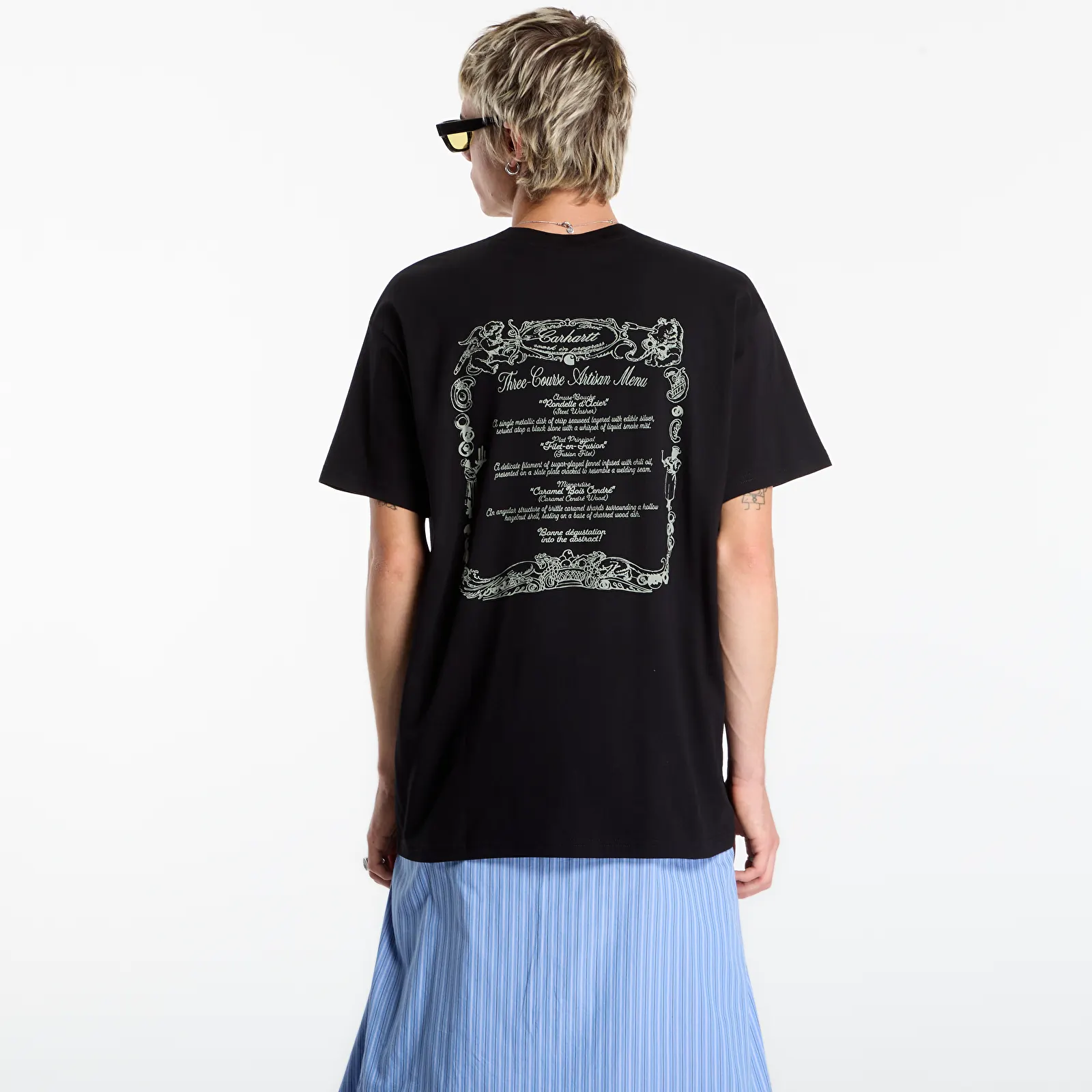 Pánská trička Carhartt WIP S/S Chez WIP T-Shirt UNISEX Black