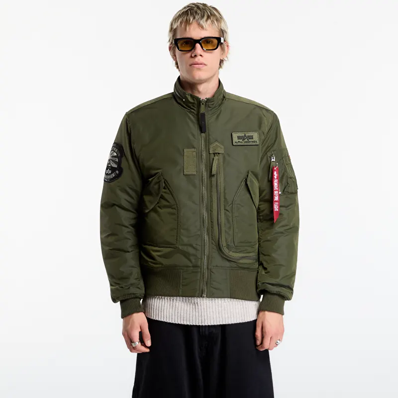 Veste Alpha Industries Engine Dark Green/ Dark Green