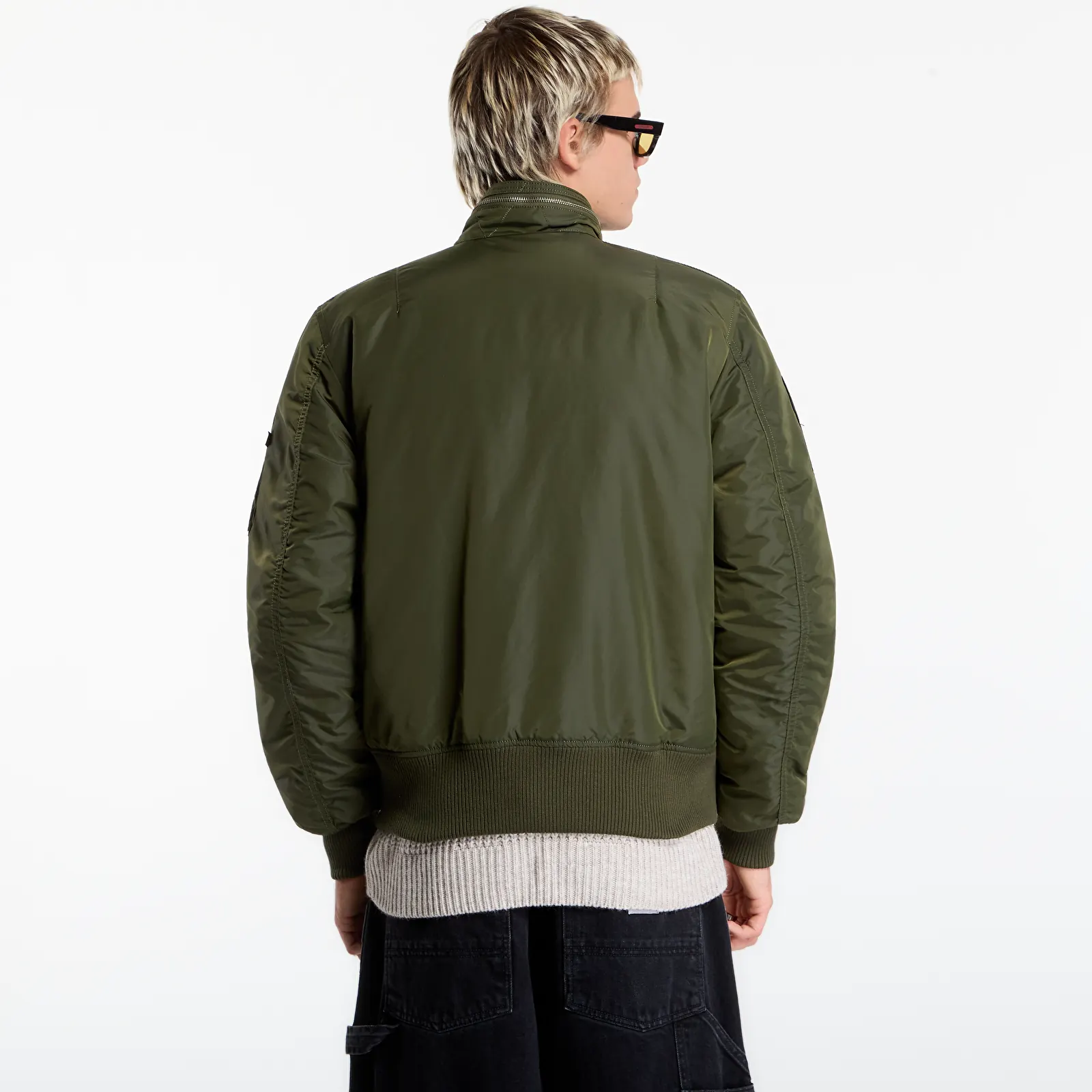 Мъжки якета Alpha Industries Engine Dark Green/ Dark Green