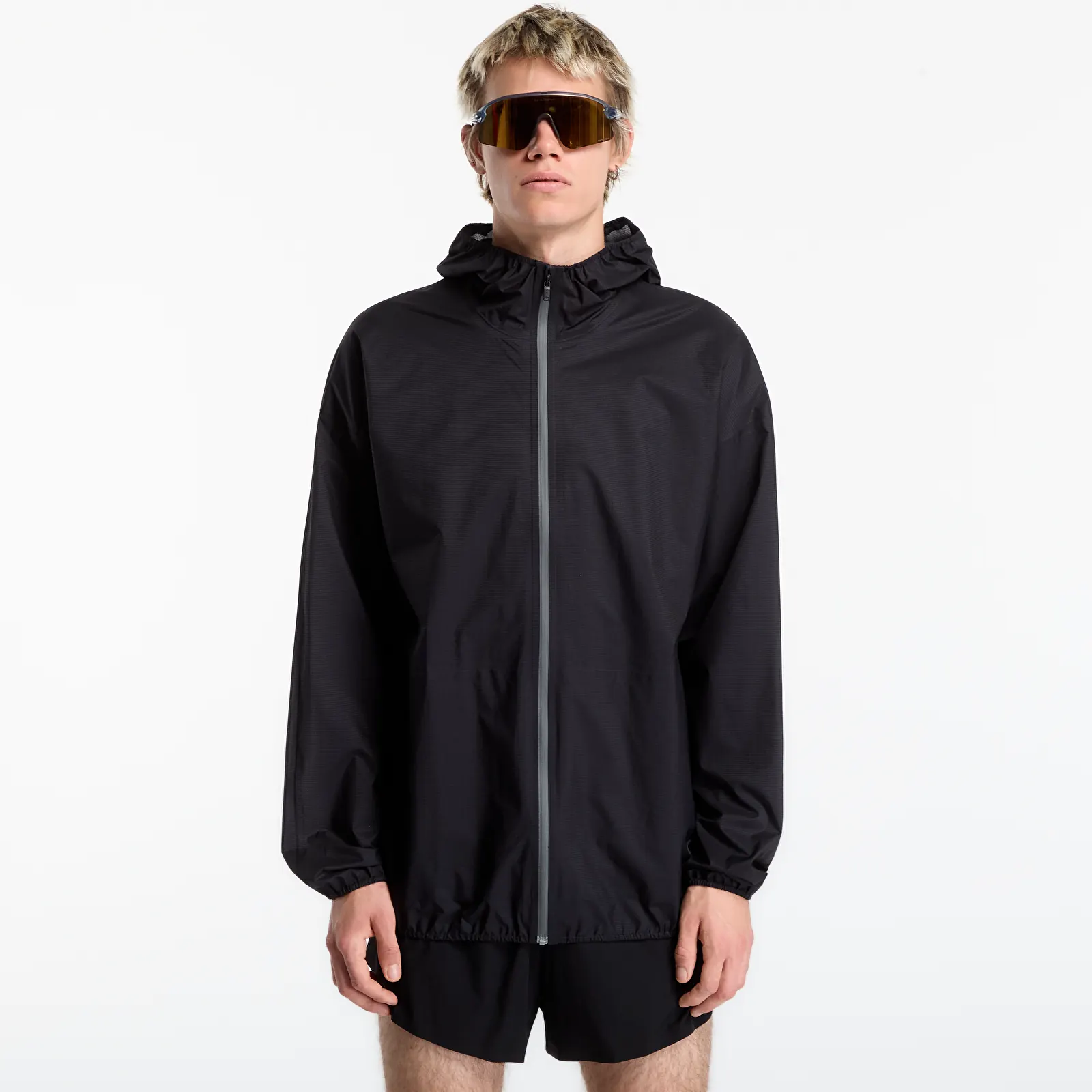 Muške vjetrovke On Explore Lightweight Waterproof Jacket Black