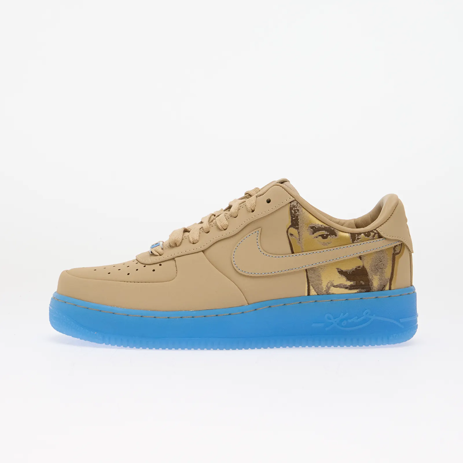 Turnschuhe und Schuhe für Männer Nike Air Force 1 Low Protro Linen/ Linen-University Blue
