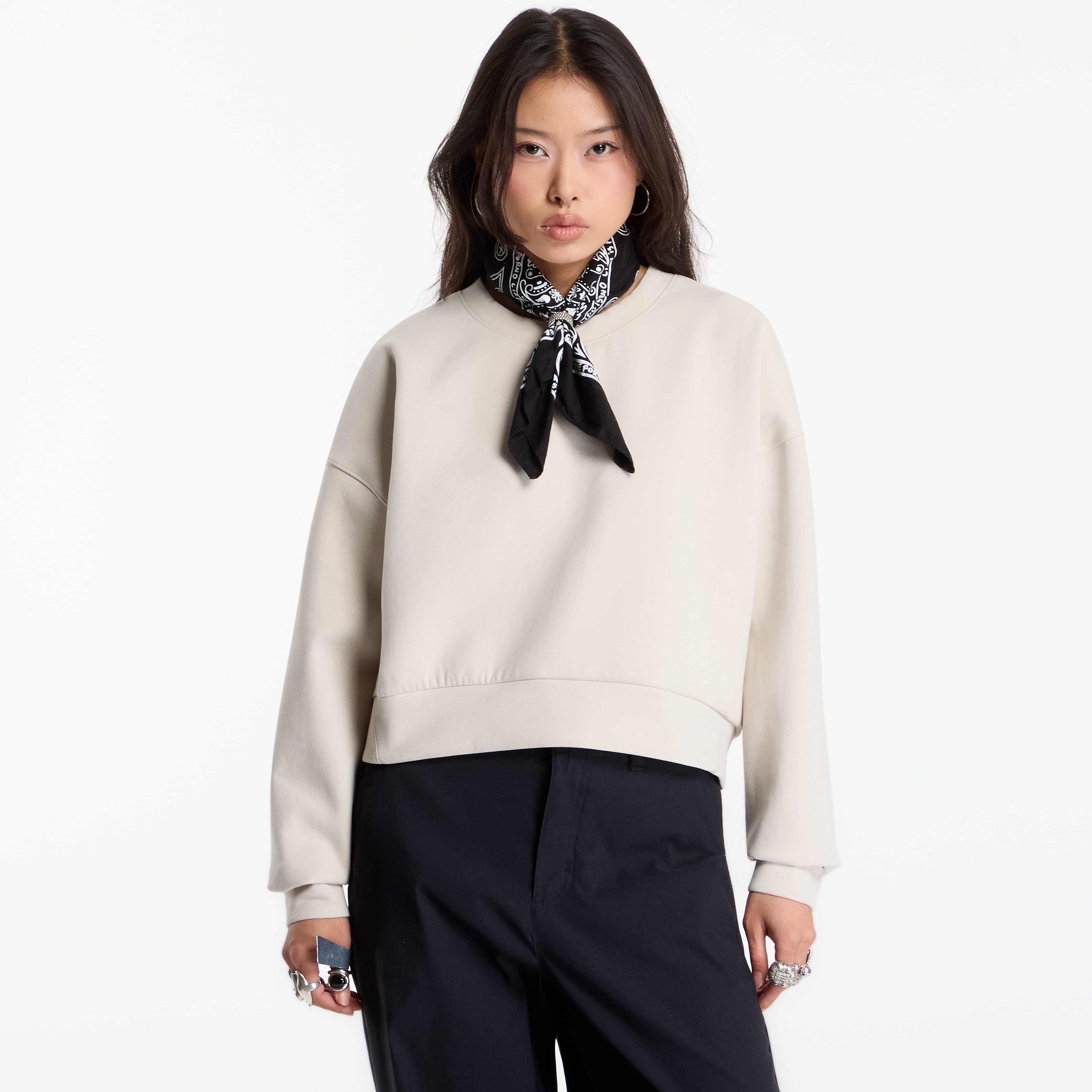 Суитшърт Columbia Amazesweats™ Heavyweight Crew Dark Stone S