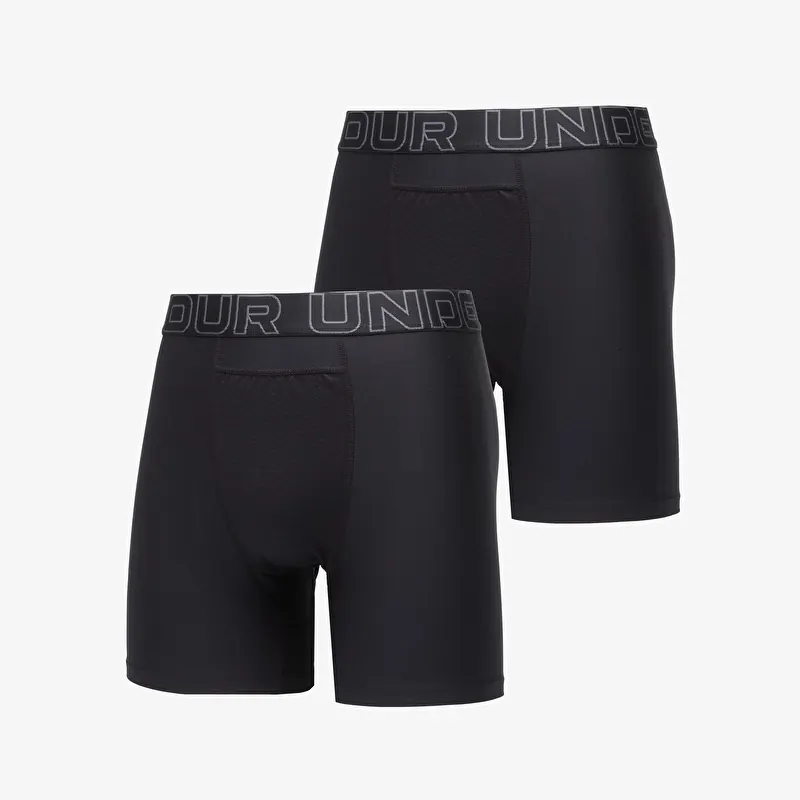 Under Armour Performance Pouch Solid 6in 2-Pack Black