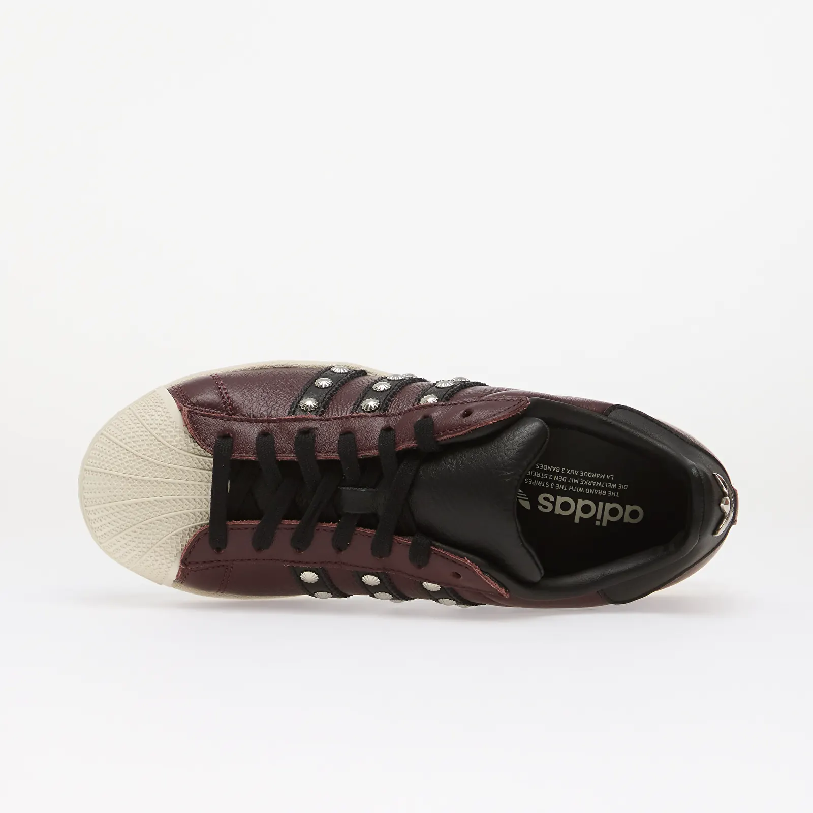 Herenschoenen adidas Superstar II Maroon/ Core Black/ Off White