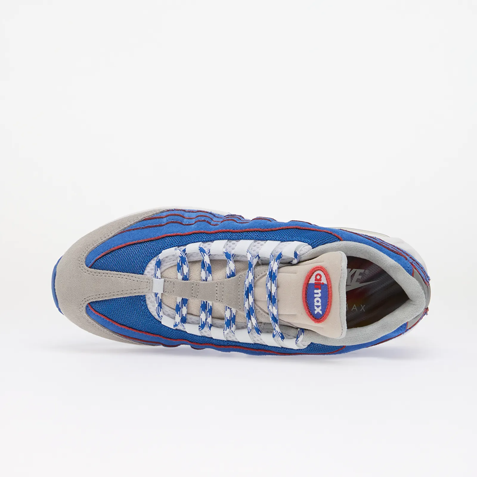 Ténis e sapatos para homem Nike Air Max 95 Big Bubble Blue Sapphire/ Metallic Silver-White
