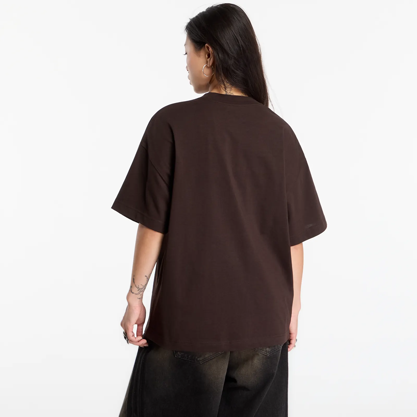 T-shirts för män Carhartt WIP S/S Signature Script T-Shirt UNISEX Tobacco/ Natural