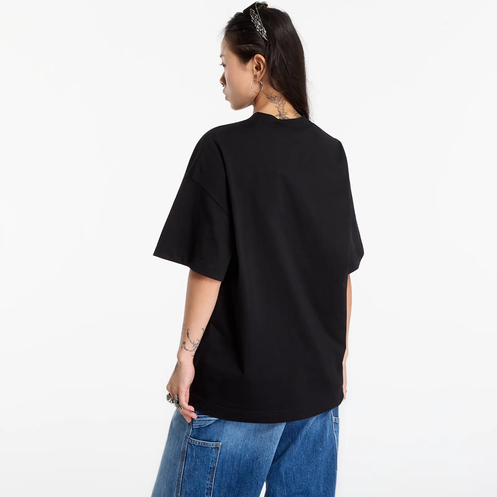 Ανδρικά μπλουζάκια Carhartt WIP S/S Chapter Script T-Shirt UNISEX Black/ White