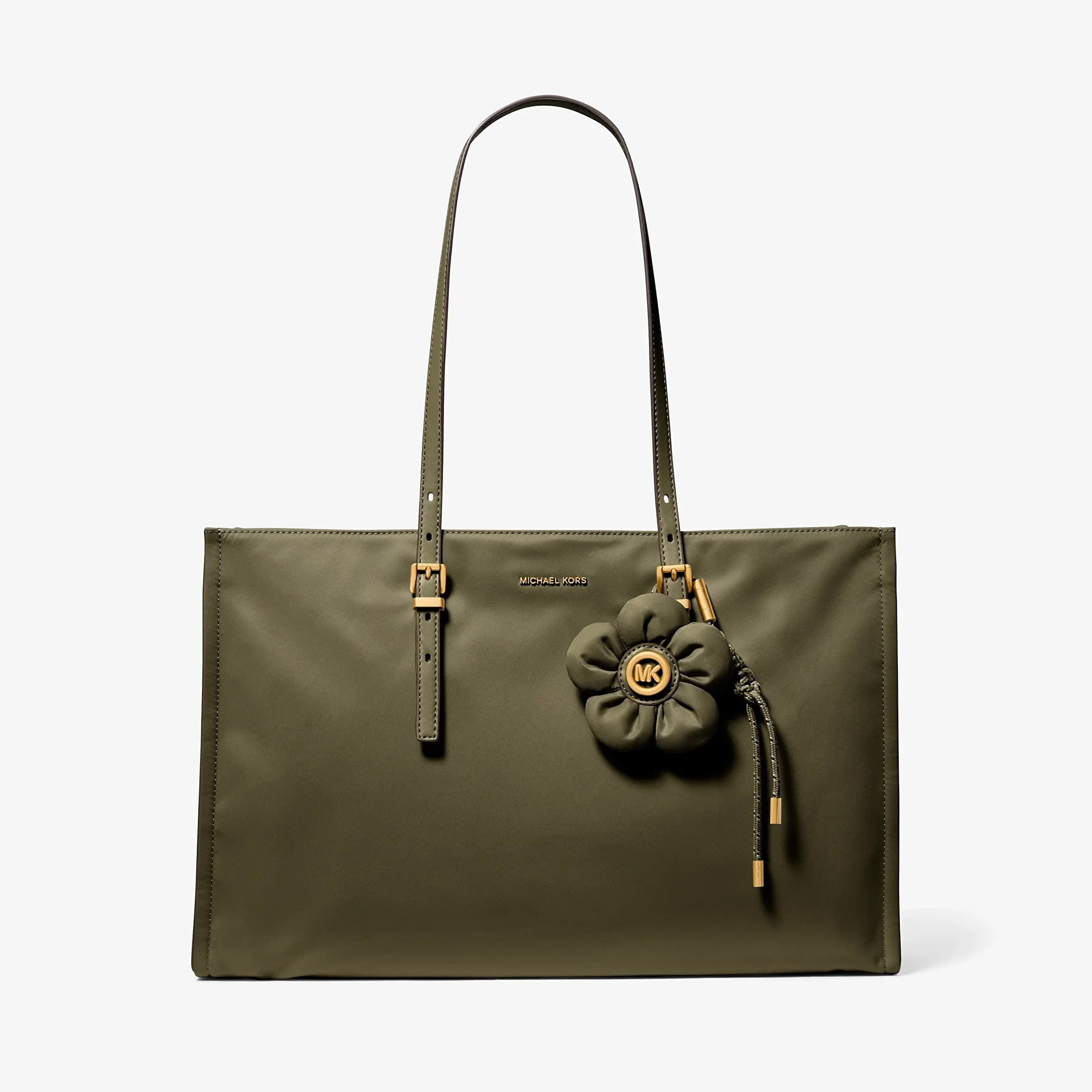 Michael Kors Lg Ew Mf Tz Tote W Charm Loden Universal