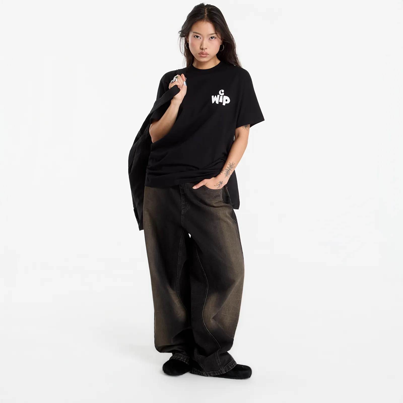 Men's T-shirts Carhartt WIP S/S Cutout T-Shirt UNISEX Black