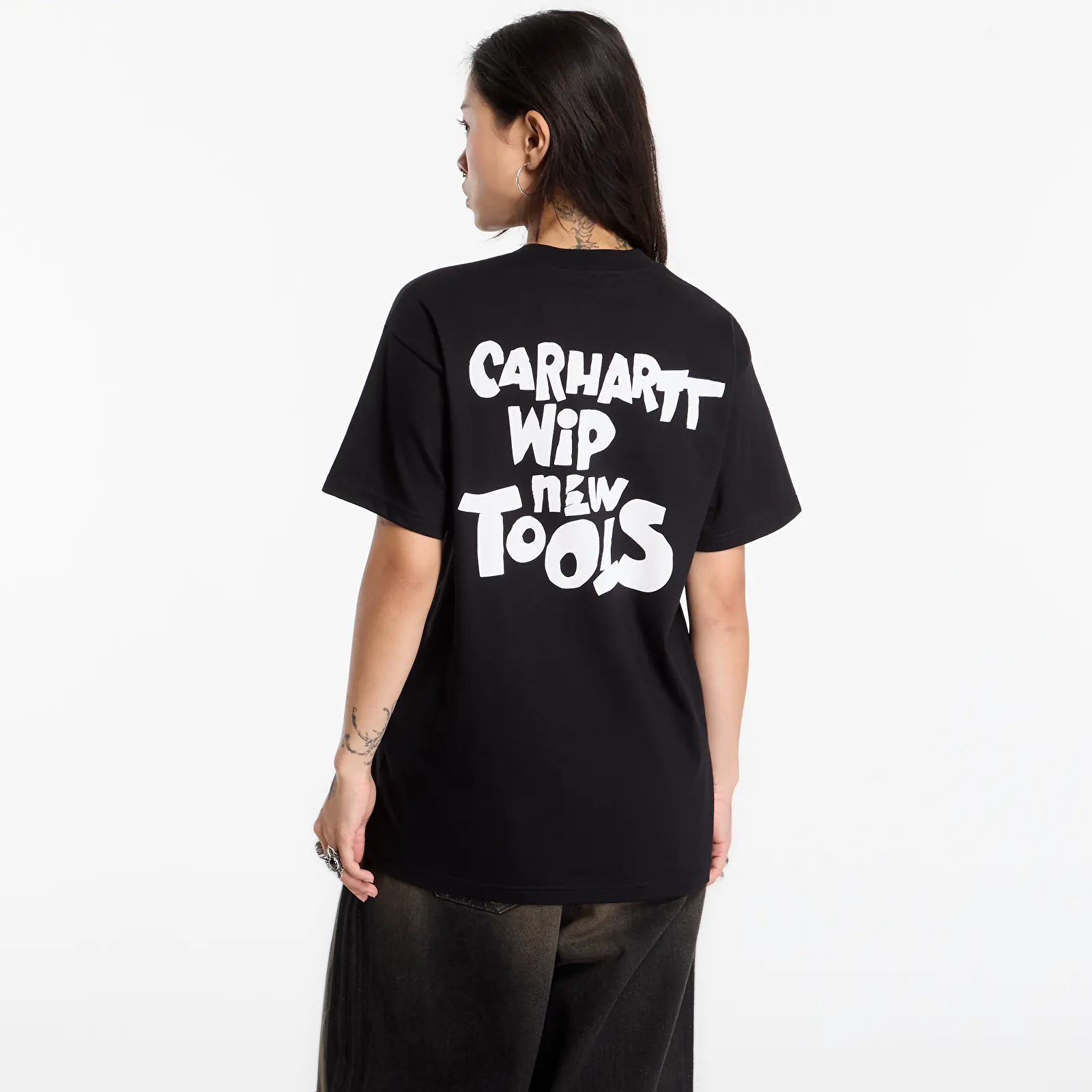 Men's T-shirts Carhartt WIP S/S Cutout T-Shirt UNISEX Black