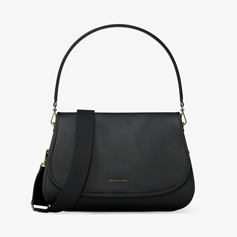 Michael Kors Md Conv Messenger Black