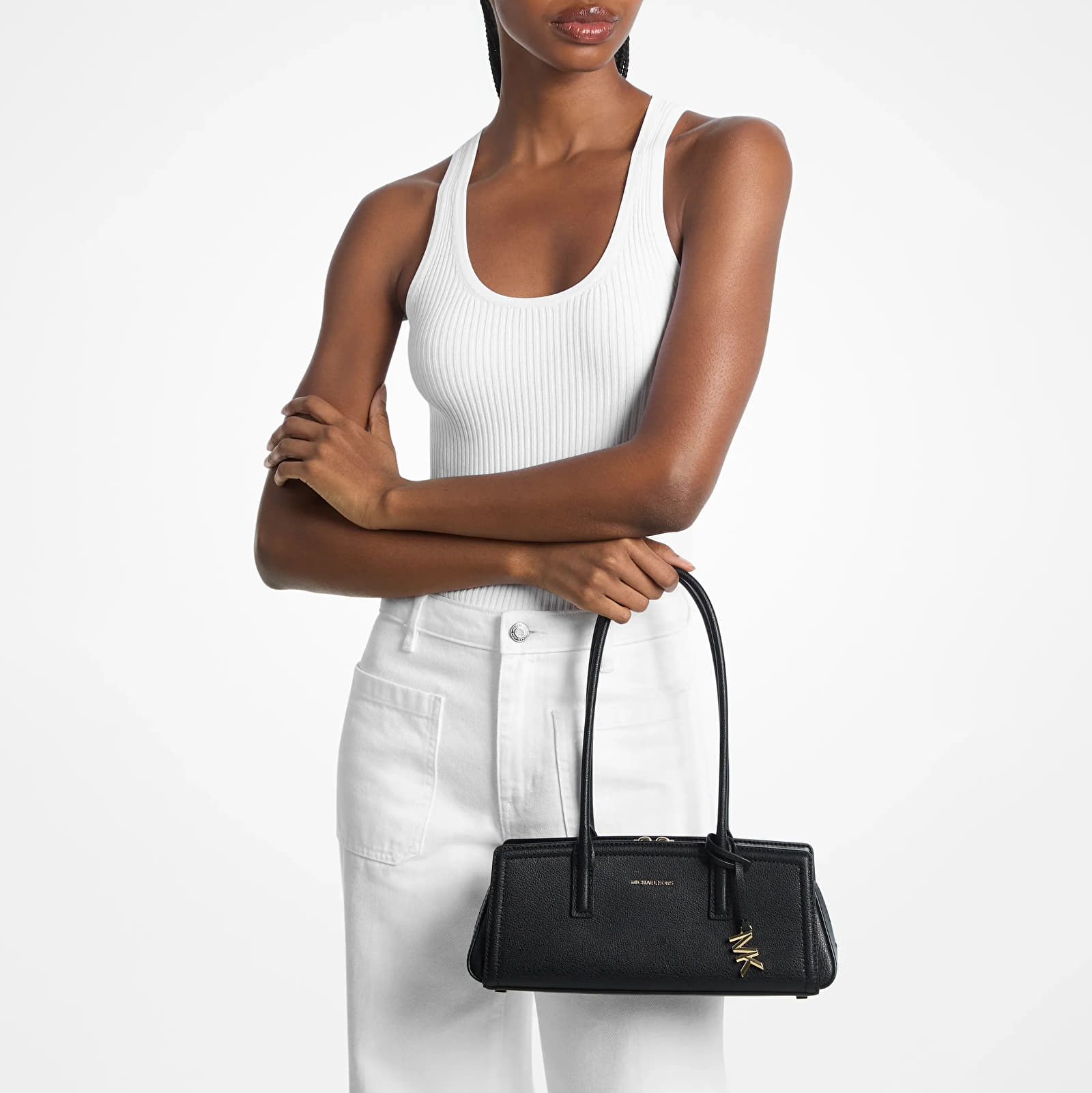 Bolsos Michael Kors Sm Ew Shoulder Tote Black