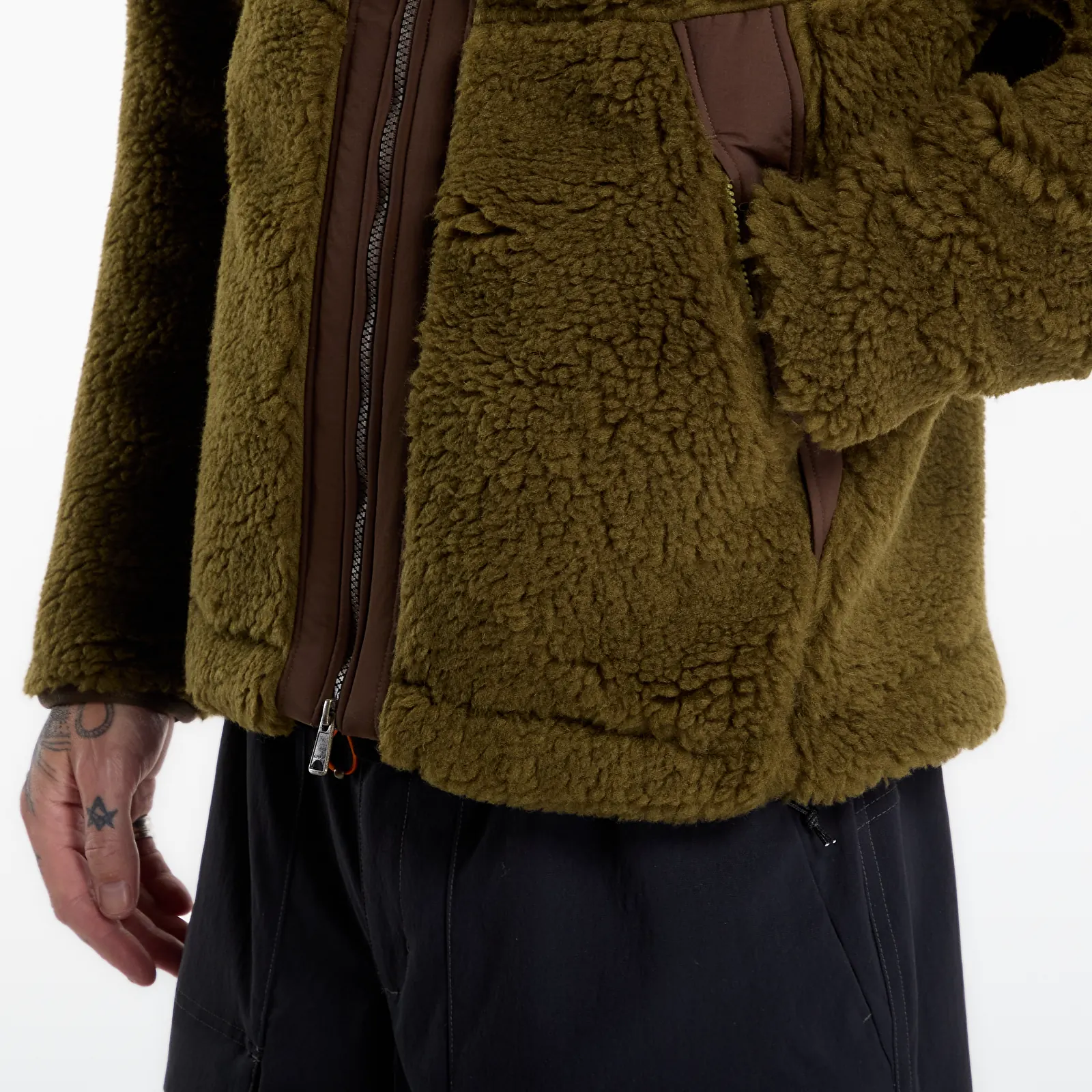 Pánské mikiny Napapijri T-Maple Full-Zip Hoodie Avocado