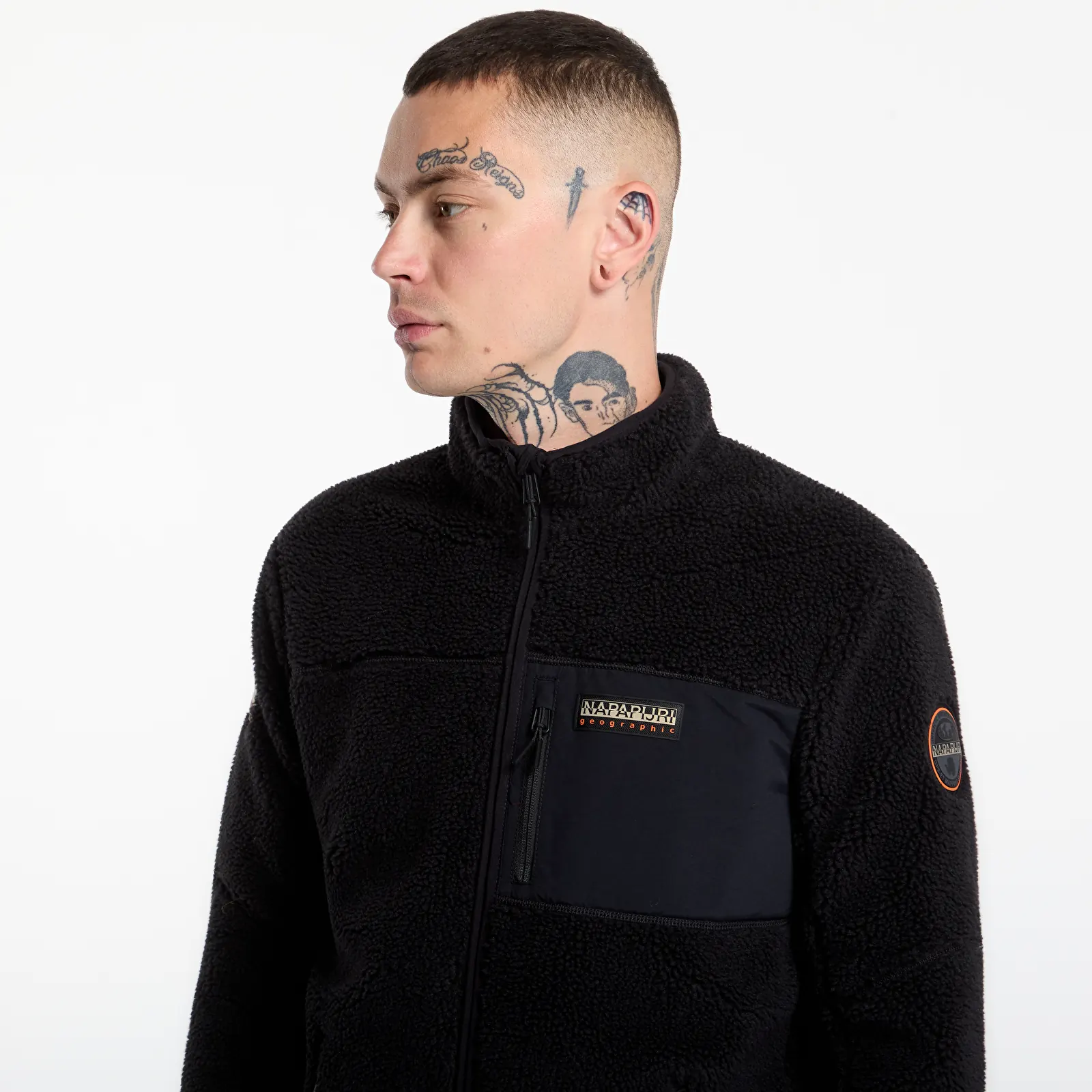Pánské mikiny Napapijri Yupik Full-Zip 5 Black Beauty