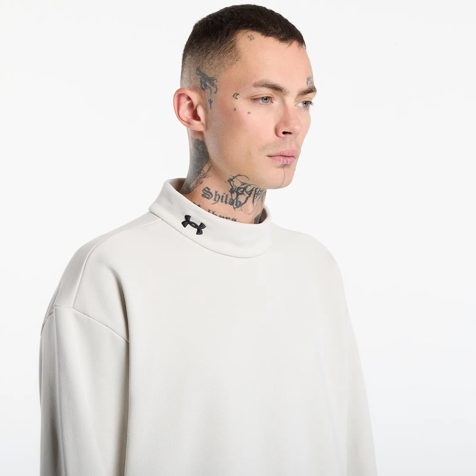 Men's sweatshirts Under Armour Icon HW Terry Crew Summit White