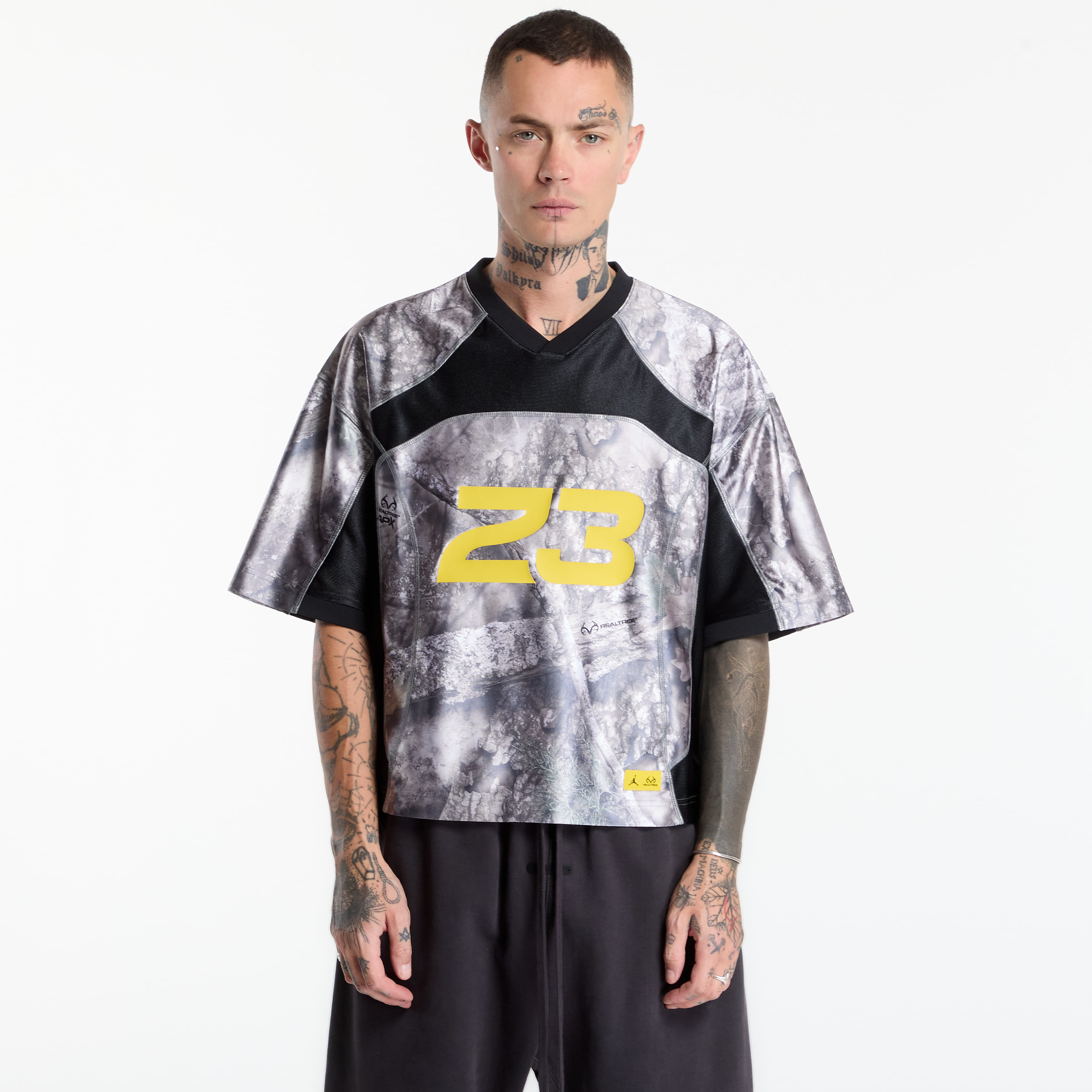 Фланелка Jordan Brooklyn Men's Realtree Jersey White/ Black/ Bright Citron M