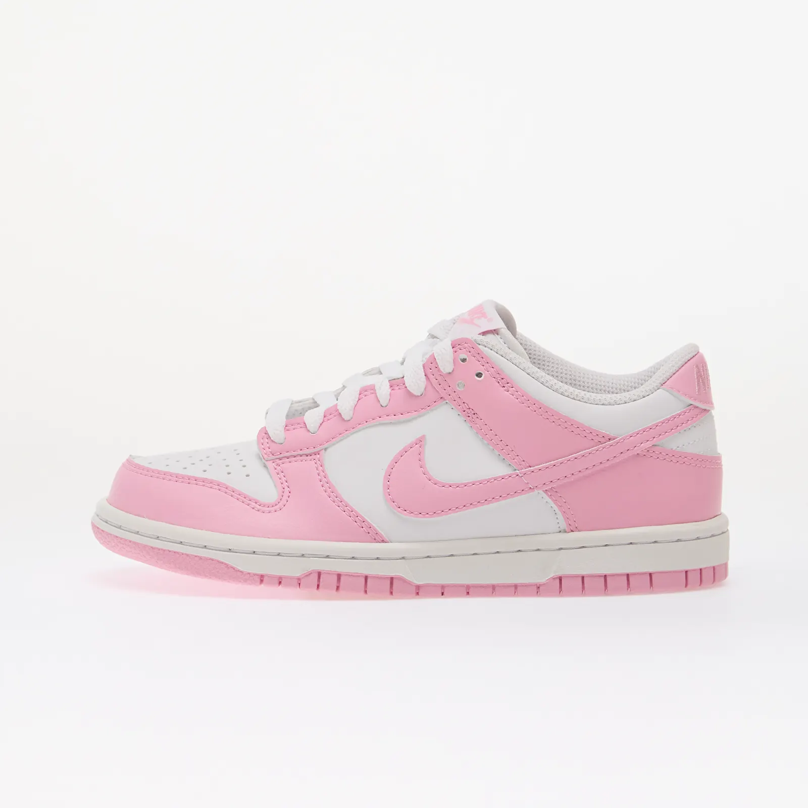 Turnschuhe und Schuhe für Männer Nike Dunk Low Kids White/ Pink Rise/ White
