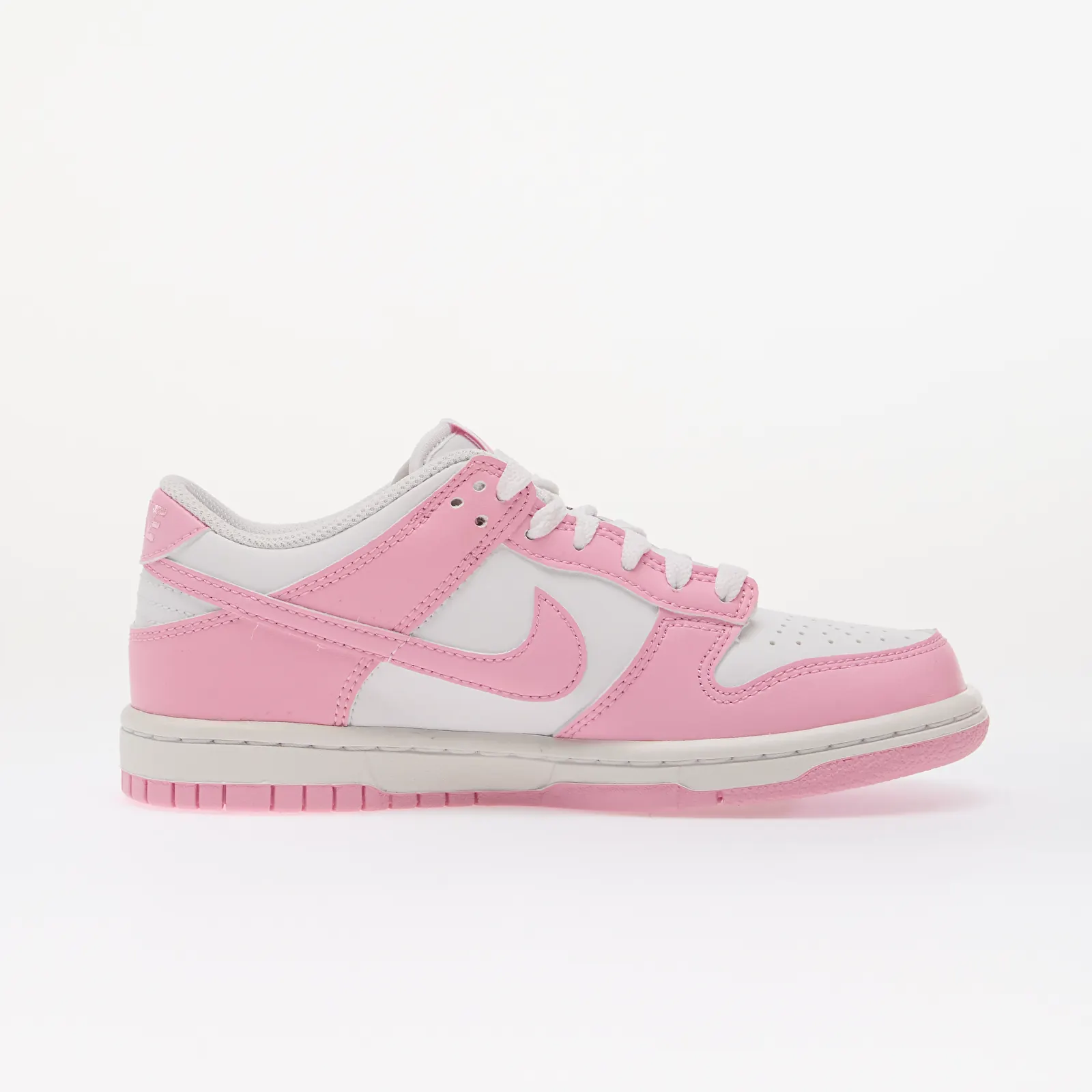 Turnschuhe und Schuhe für Männer Nike Dunk Low Kids White/ Pink Rise/ White