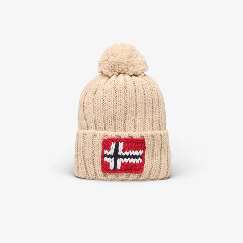 Kepurė Napapijri Semiury 5 Beige Dimity