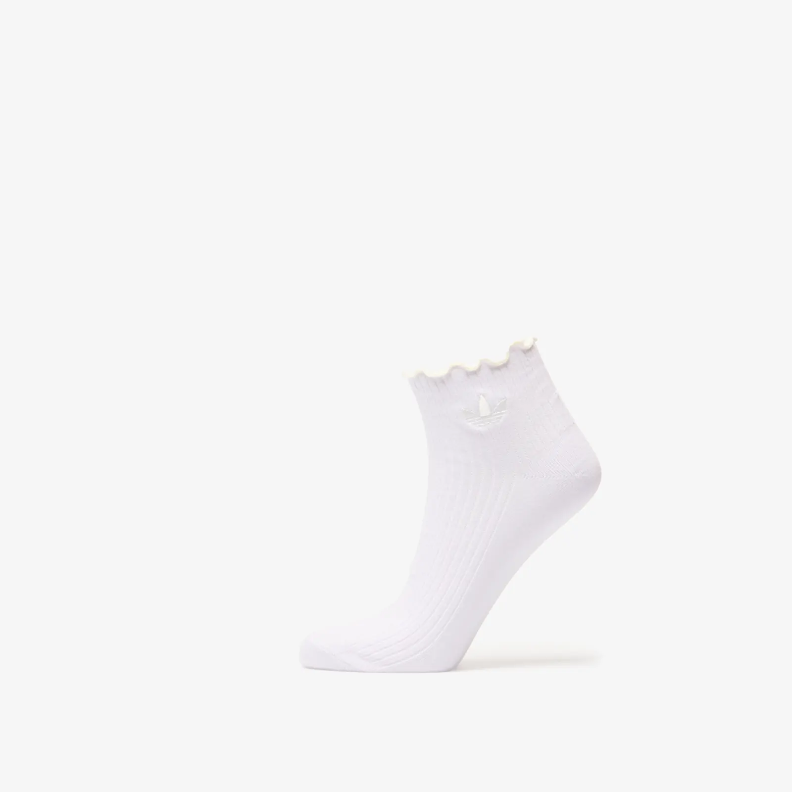 Chaussettes adidas Ruffle Quarter Socks Frozen Purple/ Off White/ Orchid Fusion