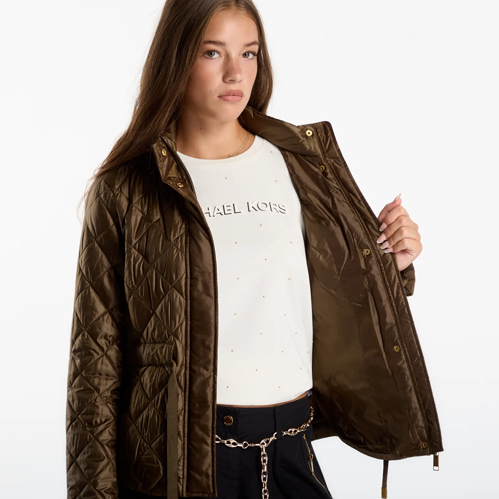 Куртки Michael Kors Eco Belted Puffer Duffle