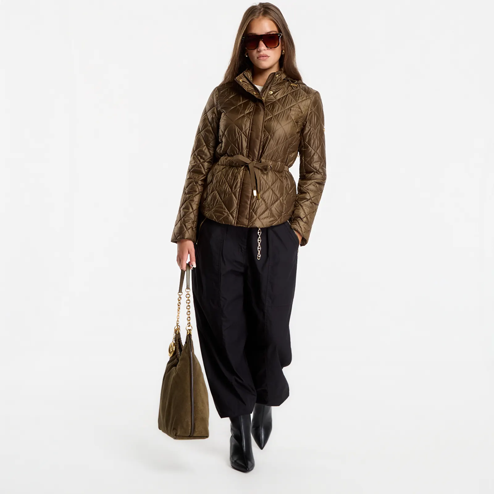 Куртки Michael Kors Eco Belted Puffer Duffle