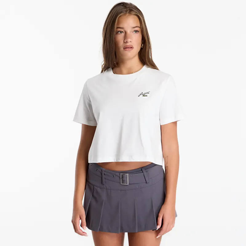 Majica Lacoste Crewneck T-Shirts Flour