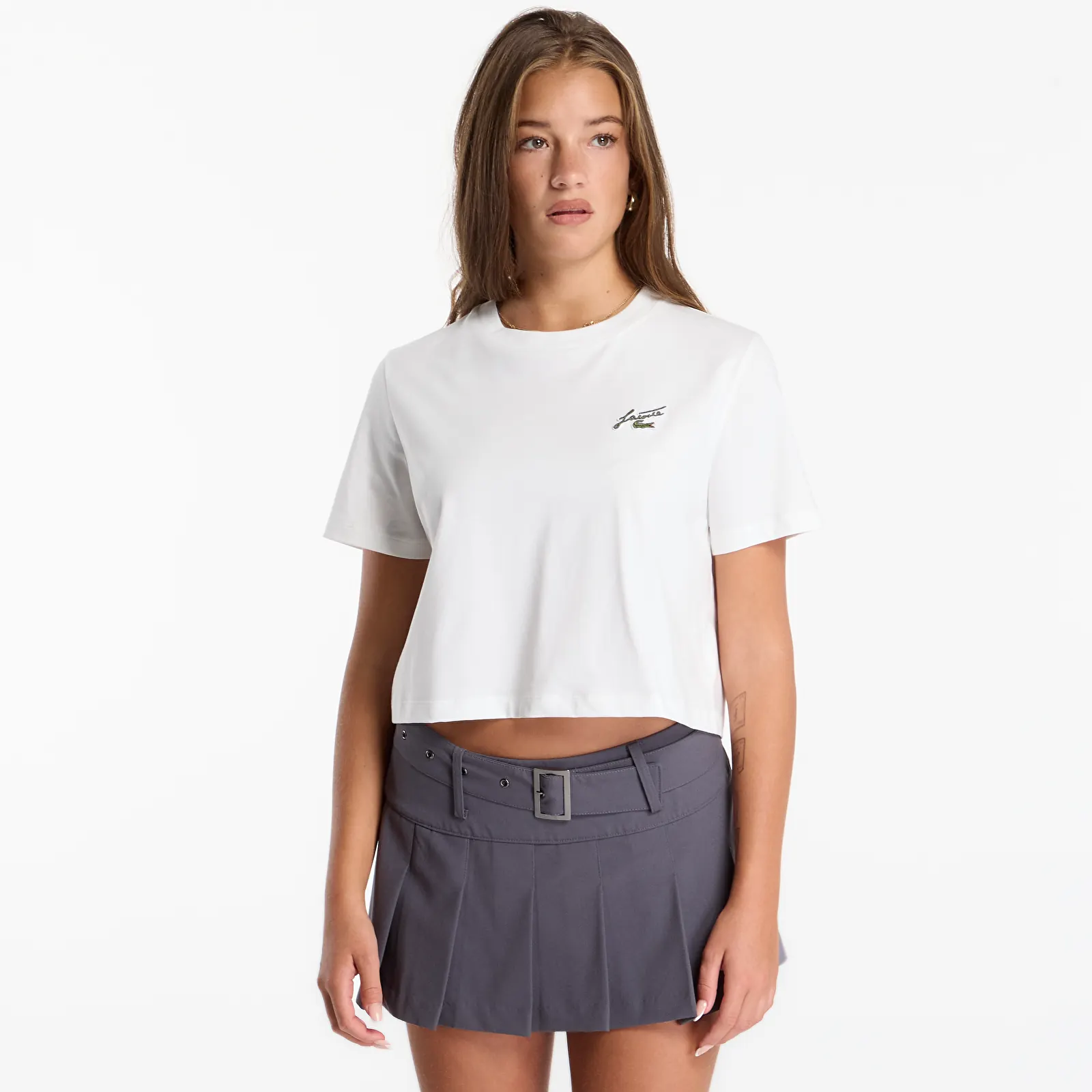 T-shirts Lacoste Crewneck T-Shirts Flour