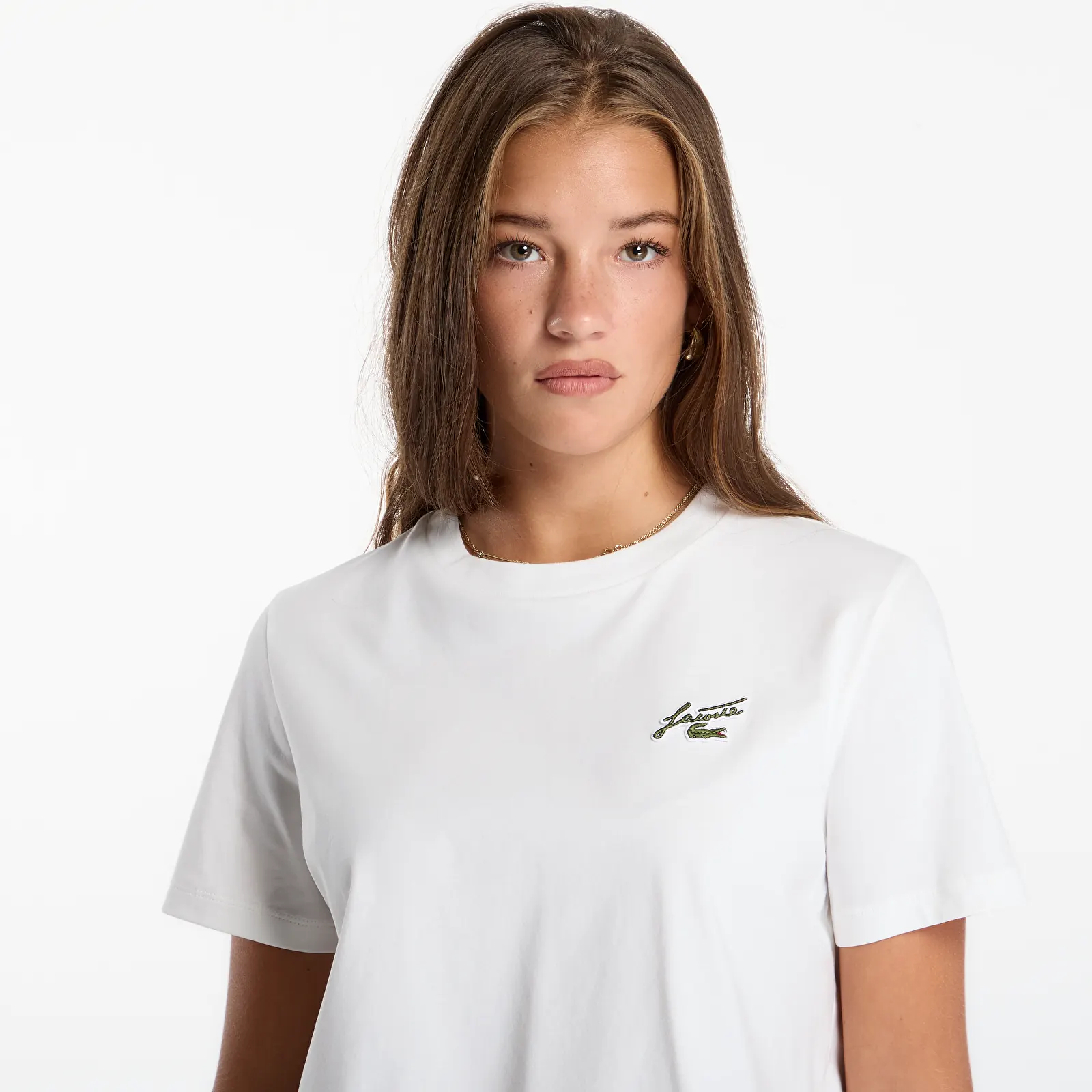 T-shirts Lacoste Crewneck T-Shirts Flour