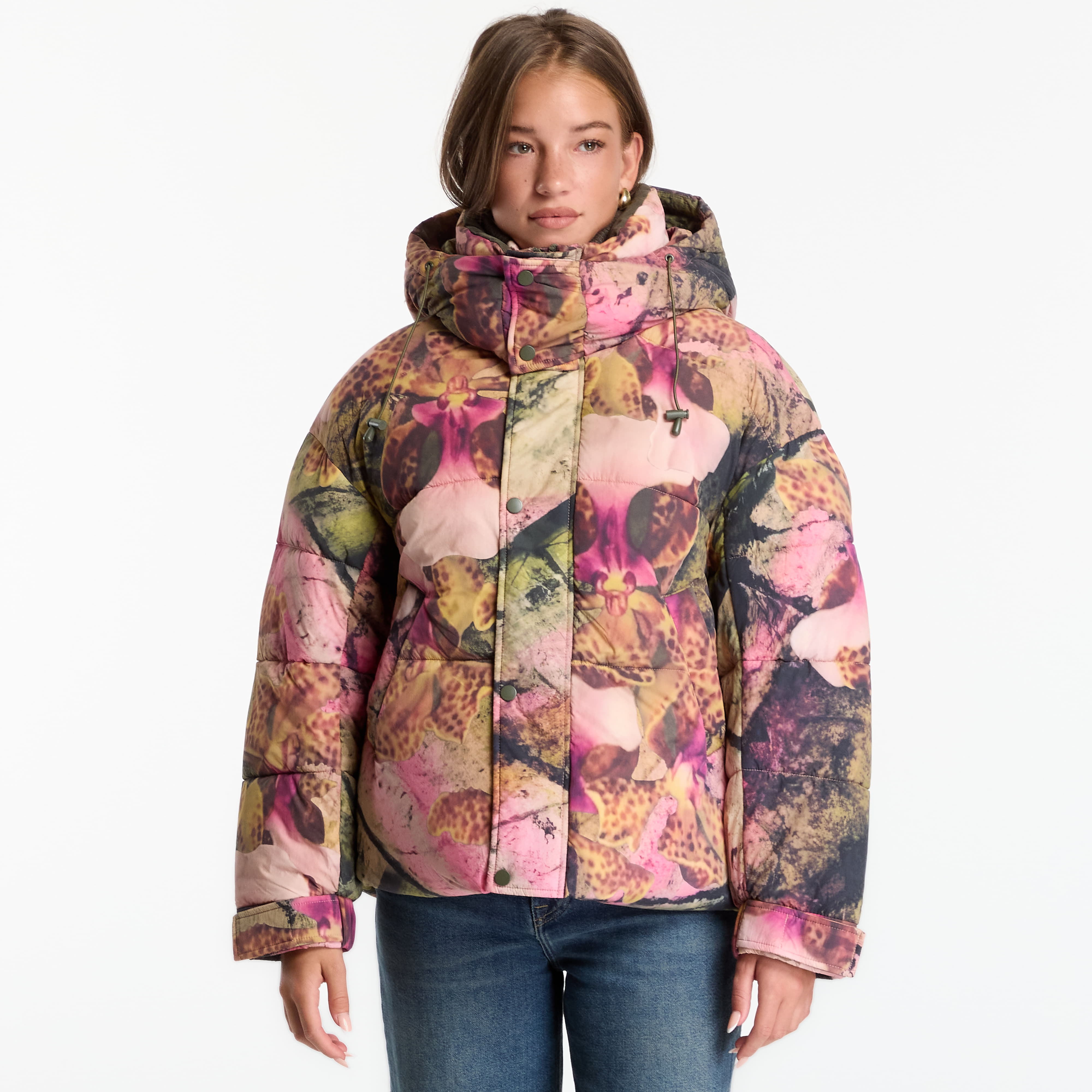 Палто Desigual Orchid Lacroix Coat Red M
