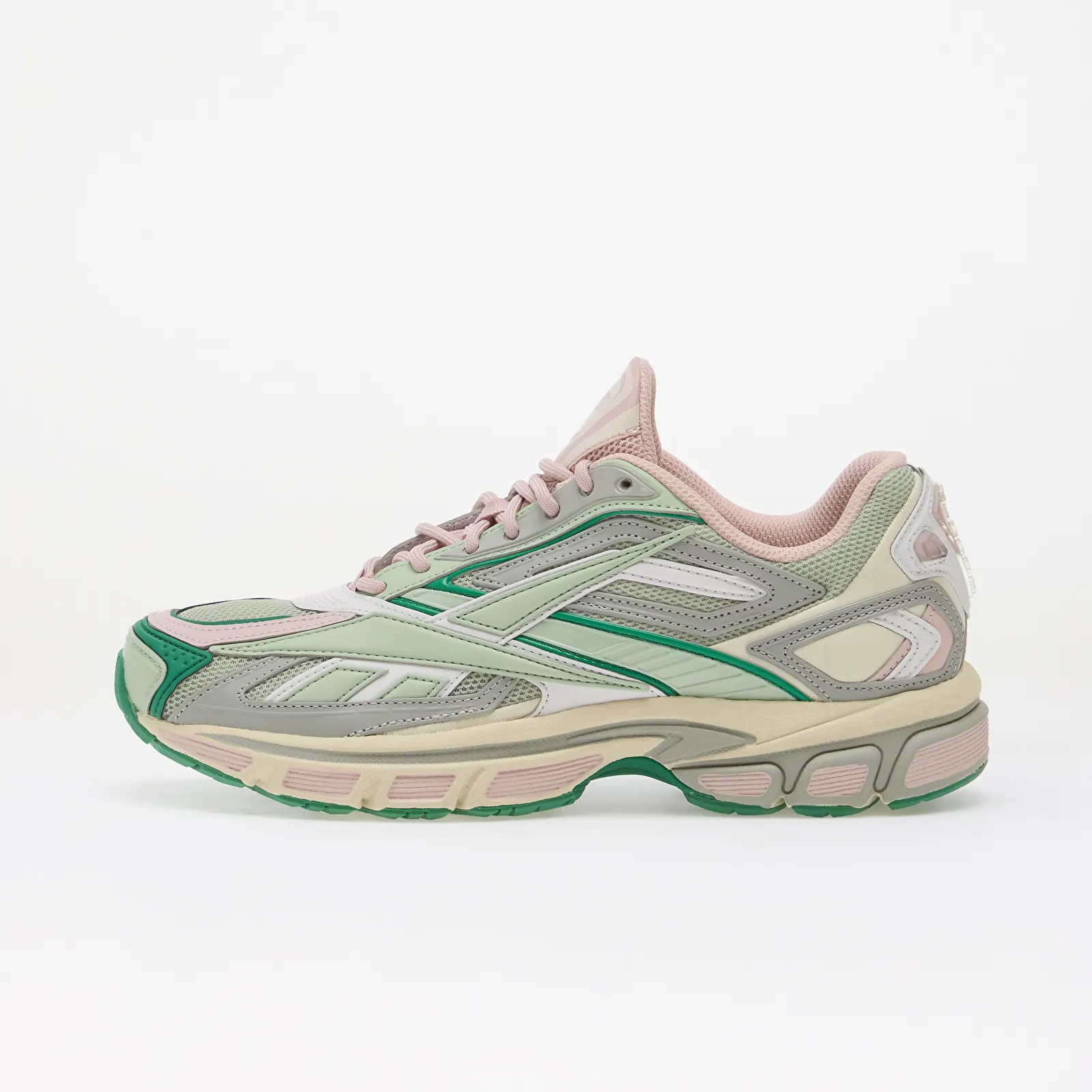 Joggesko for menn Reebok Premier Road Ultra SV Light Sage/ Elemental Pink/ Vintage Chalk