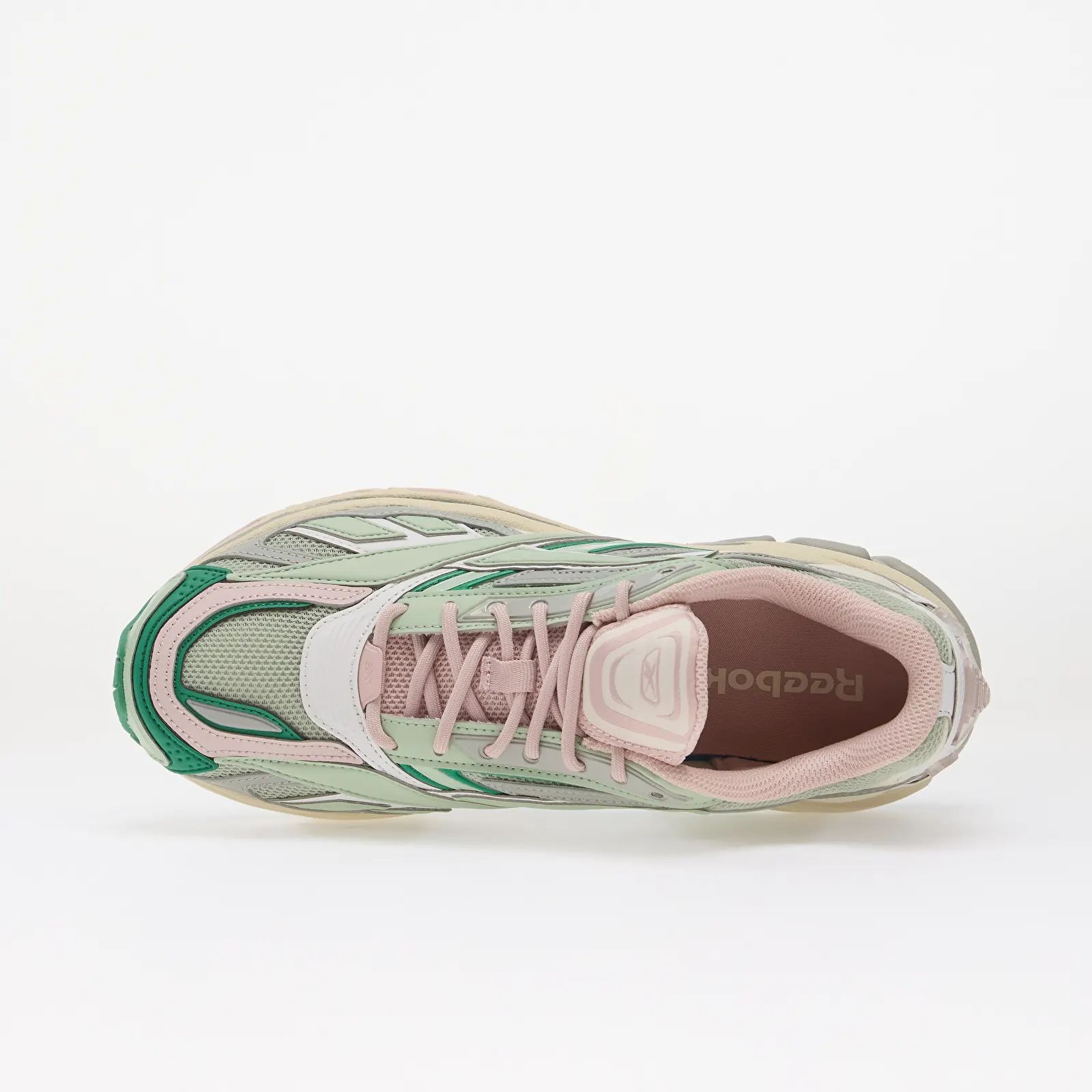 Joggesko for menn Reebok Premier Road Ultra SV Light Sage/ Elemental Pink/ Vintage Chalk