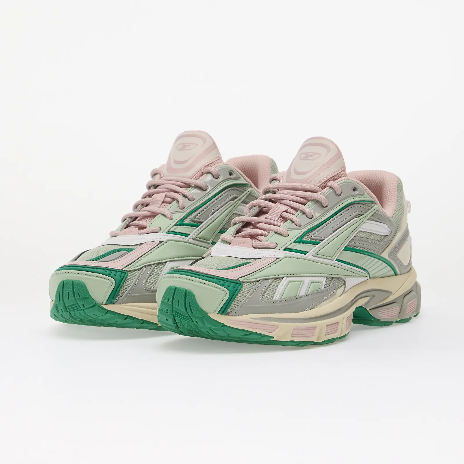 Joggesko for menn Reebok Premier Road Ultra SV Light Sage/ Elemental Pink/ Vintage Chalk