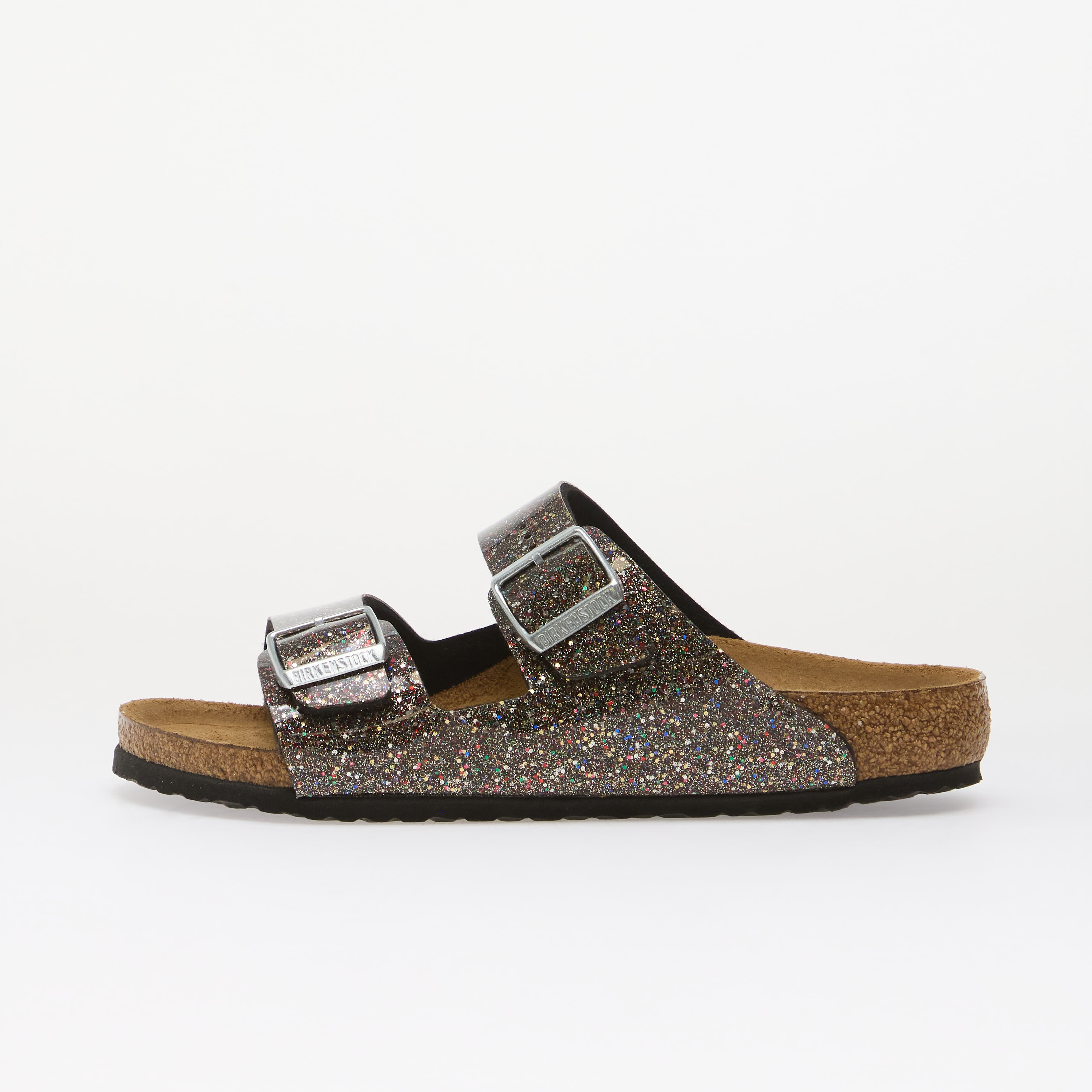 Birkenstock Arizona Kids BS II Birko-Flor Cosmic Sparkle Black Multi 36