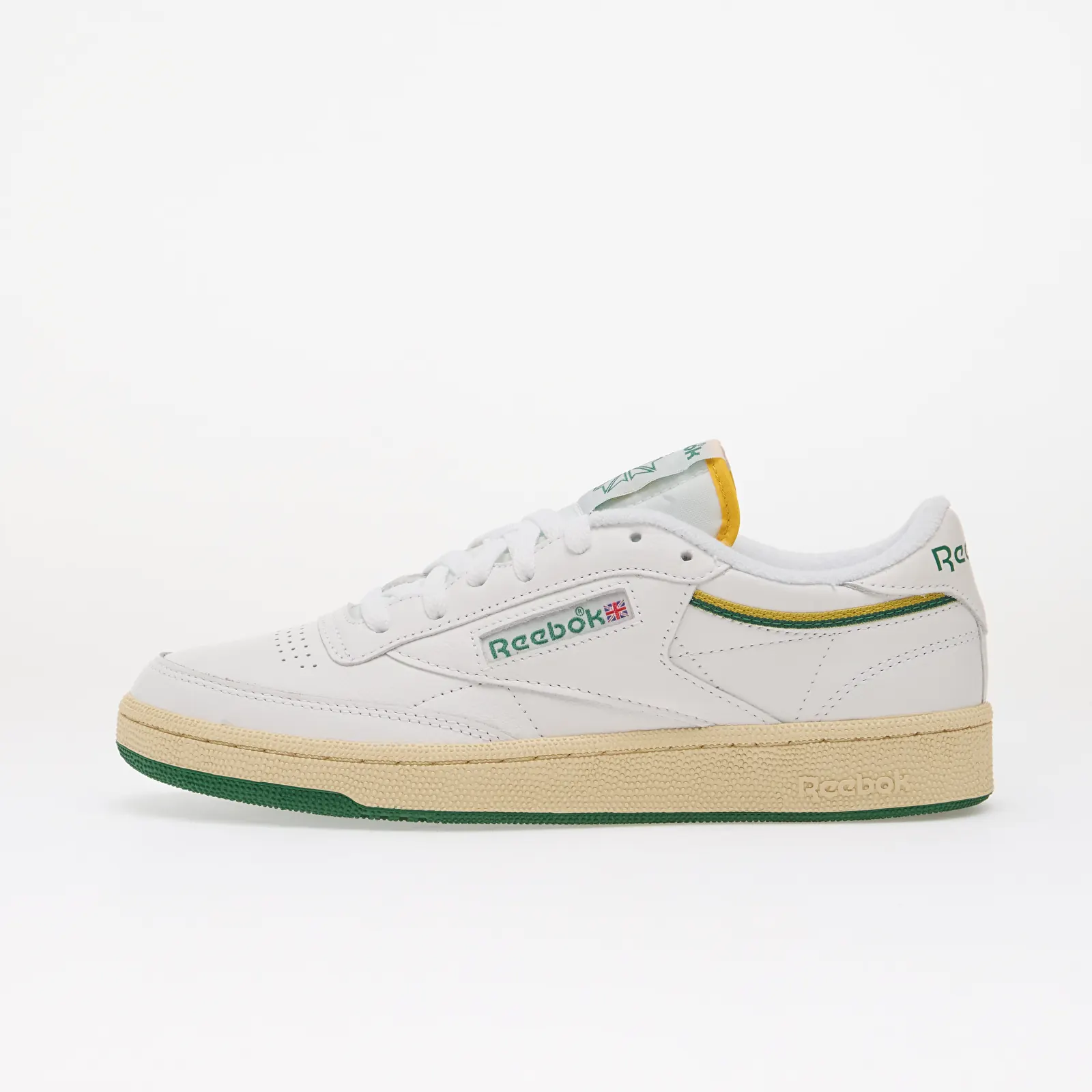 Sneakers voor heren Reebok Club C 85 Ftwr White/ Team Green/ Athletic Gold