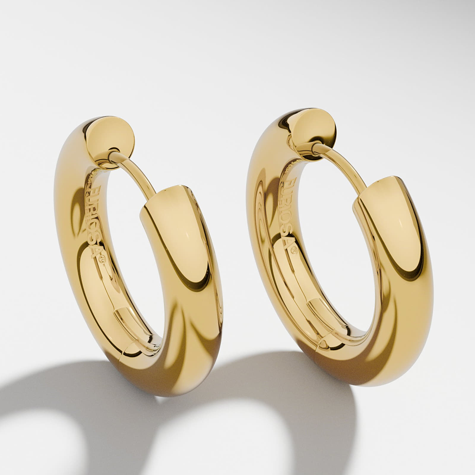 Autres accessoires FURIOSA®  Chubby Hoop Earrings 18K Gold